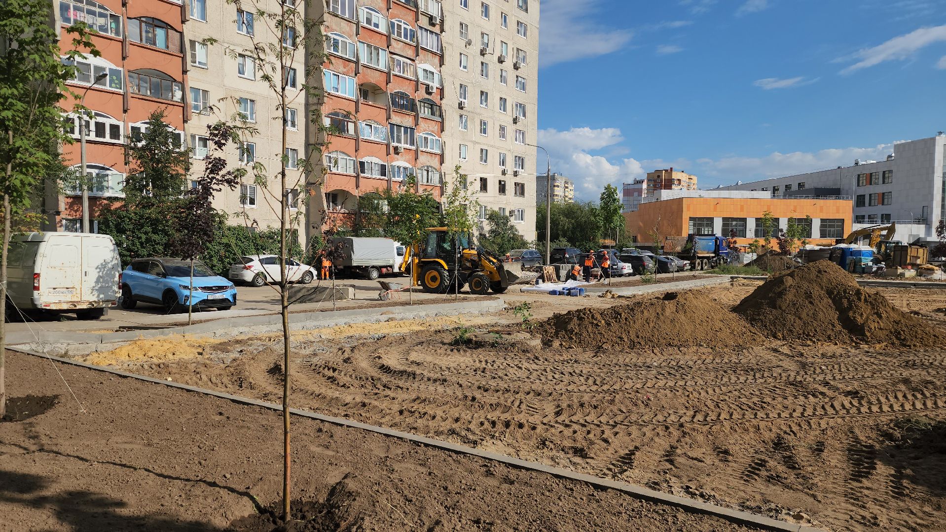 благоустройство, парковки, парковочные пространства, пятый микрорайон, новая школа, борис аубакиров,