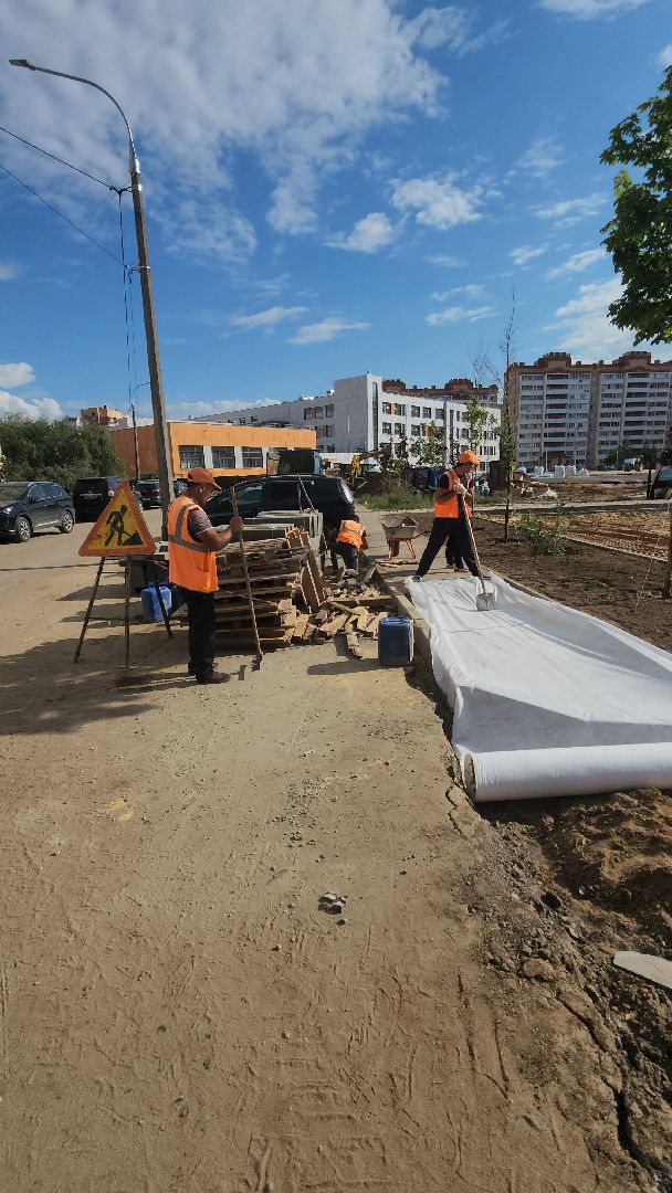 благоустройство, парковки, парковочные пространства, пятый микрорайон, новая школа, борис аубакиров,