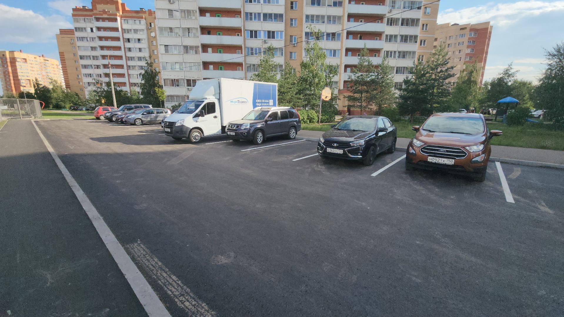 благоустройство, парковки, парковочные пространства, пятый микрорайон, новая школа, борис аубакиров,