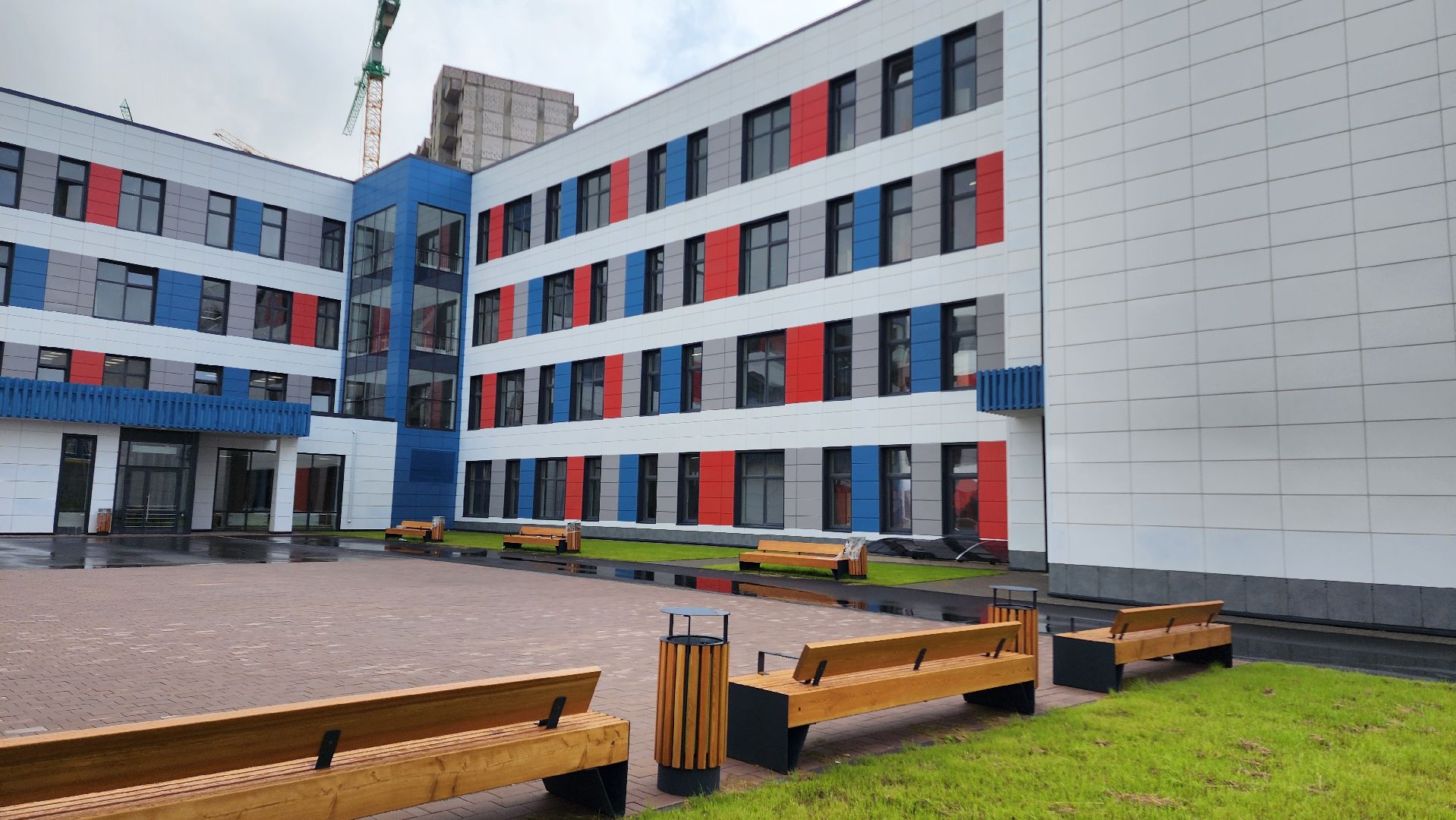 Домодедово, Новая школа, Подмосковье, ЖК Домодедово парк, Образование,