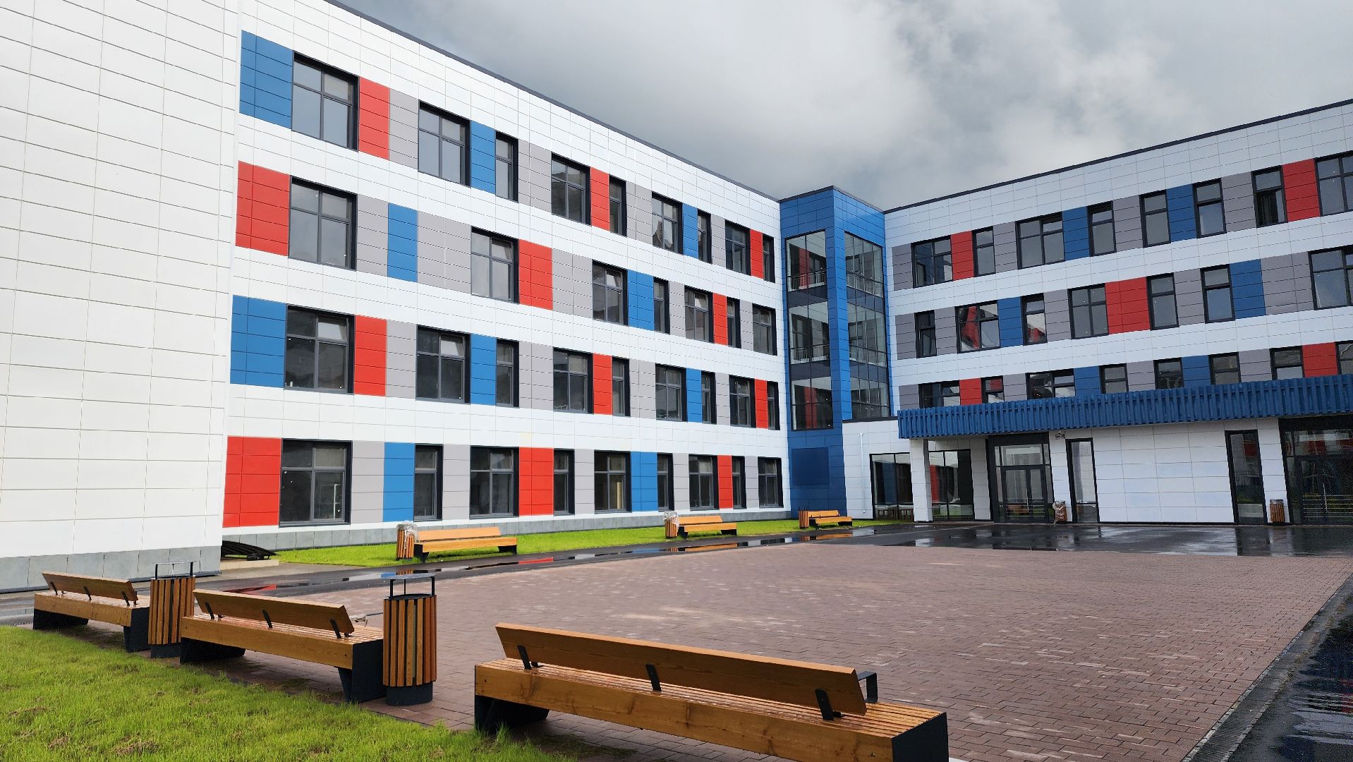 Домодедово, Новая школа, Подмосковье, ЖК Домодедово парк, Образование,