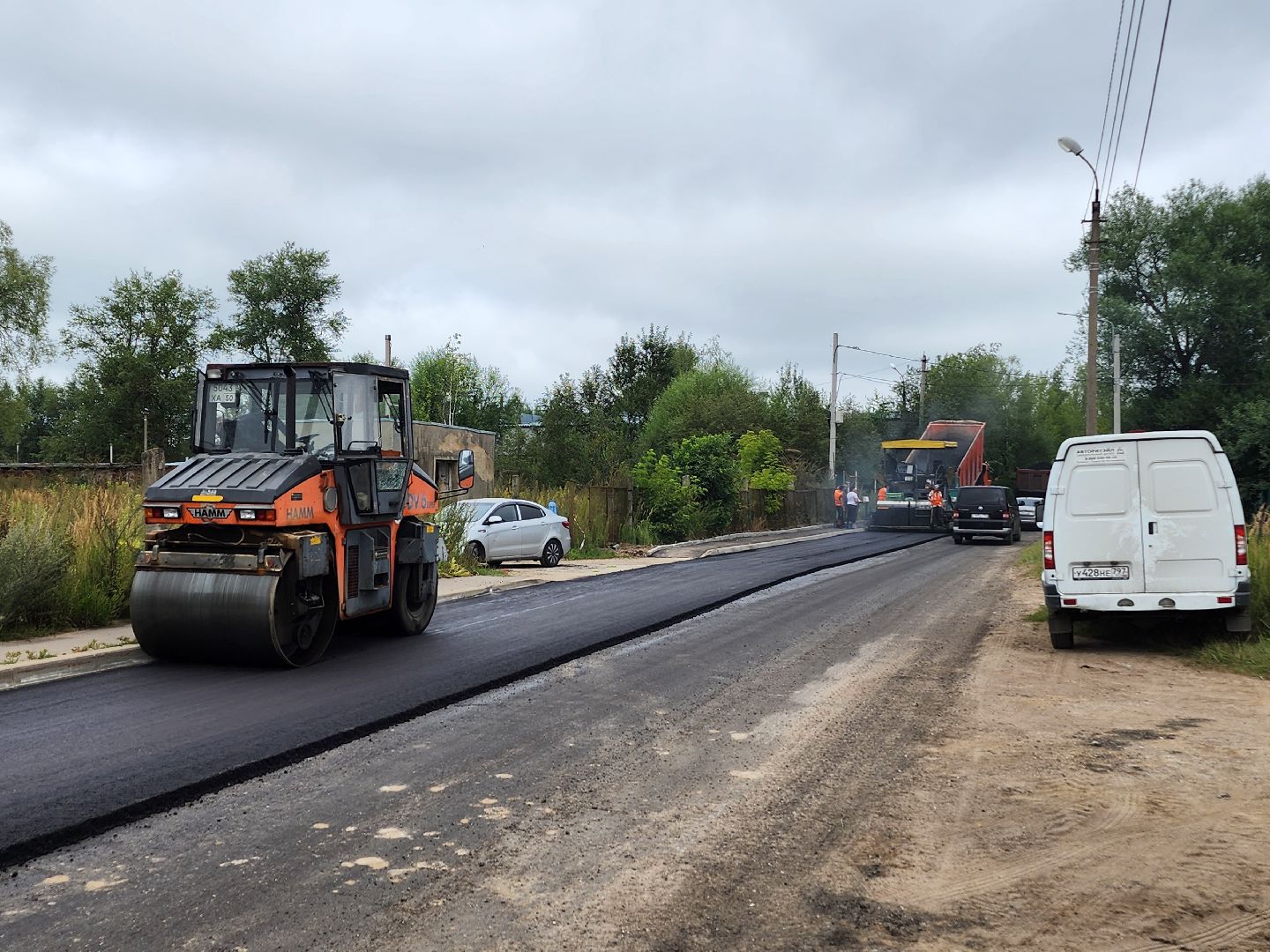 волоколамск, ремонт автомобильных дорог, дорога,