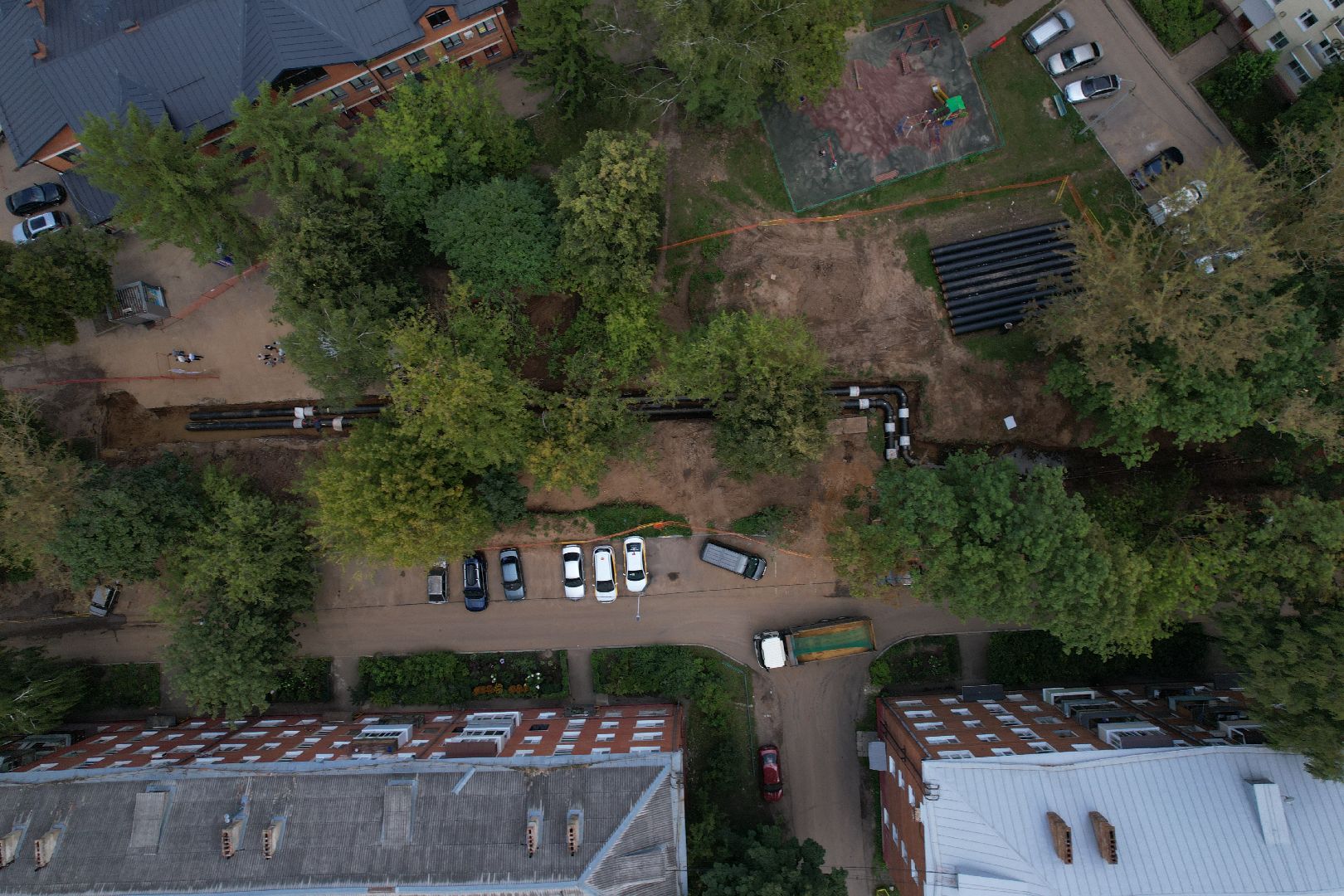 шепчинки, климовск, котельная, модернизация, видео с коптера,