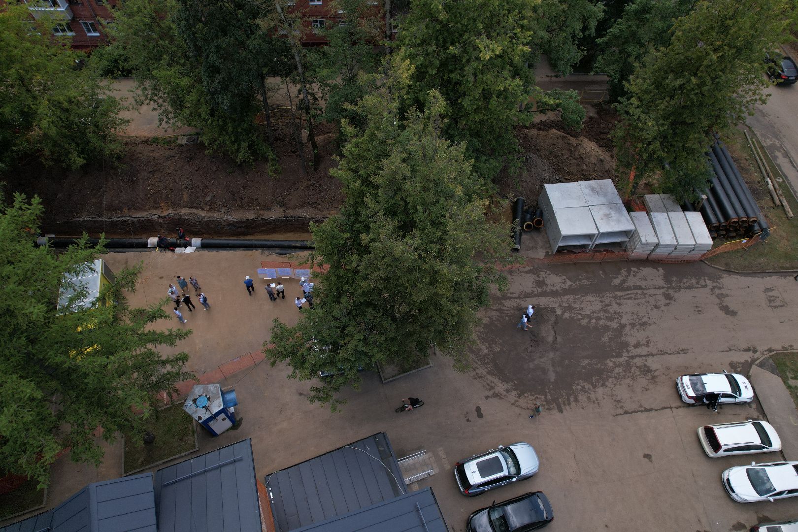 шепчинки, климовск, котельная, модернизация, видео с коптера,