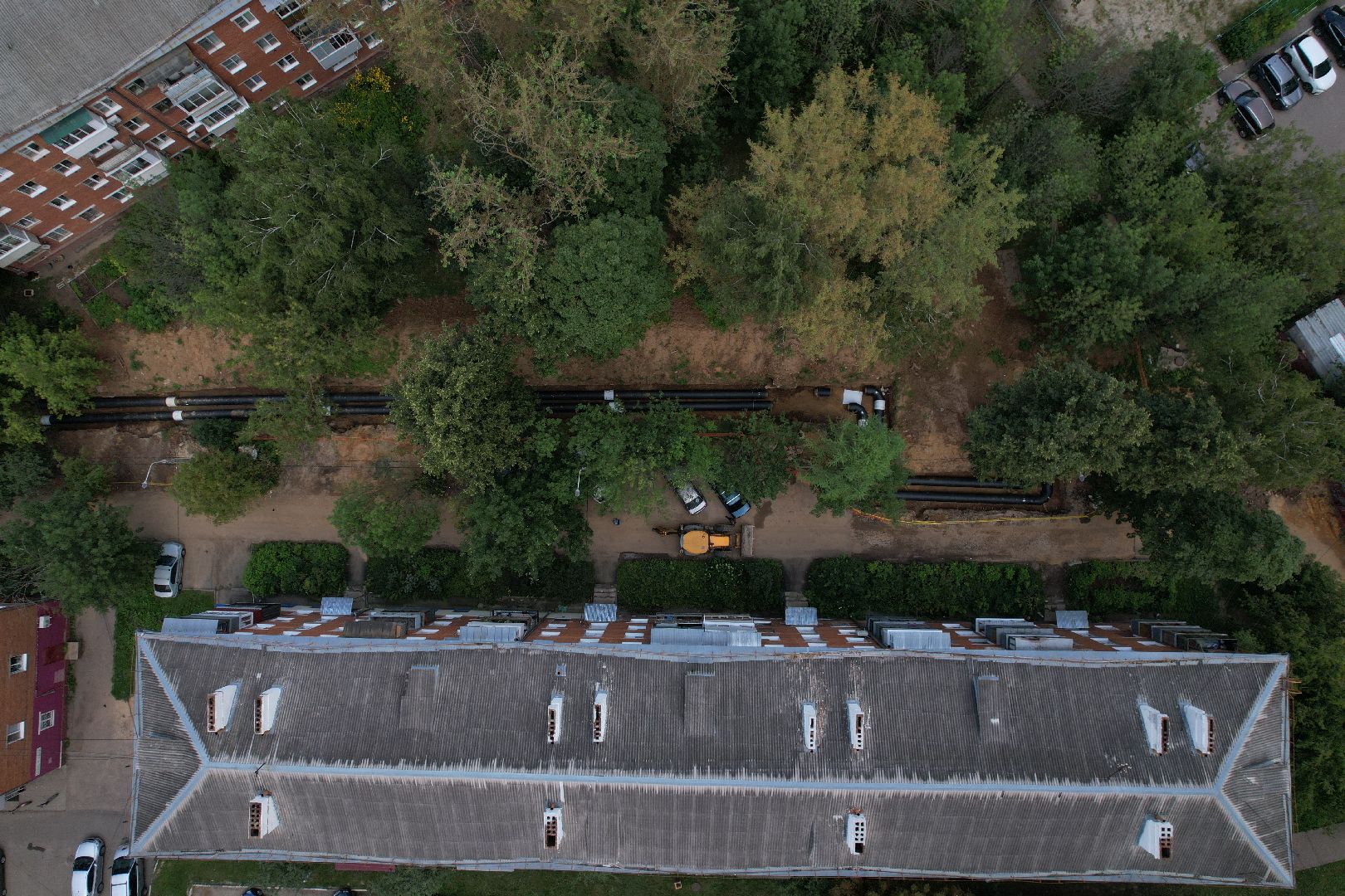 шепчинки, климовск, котельная, модернизация, видео с коптера,