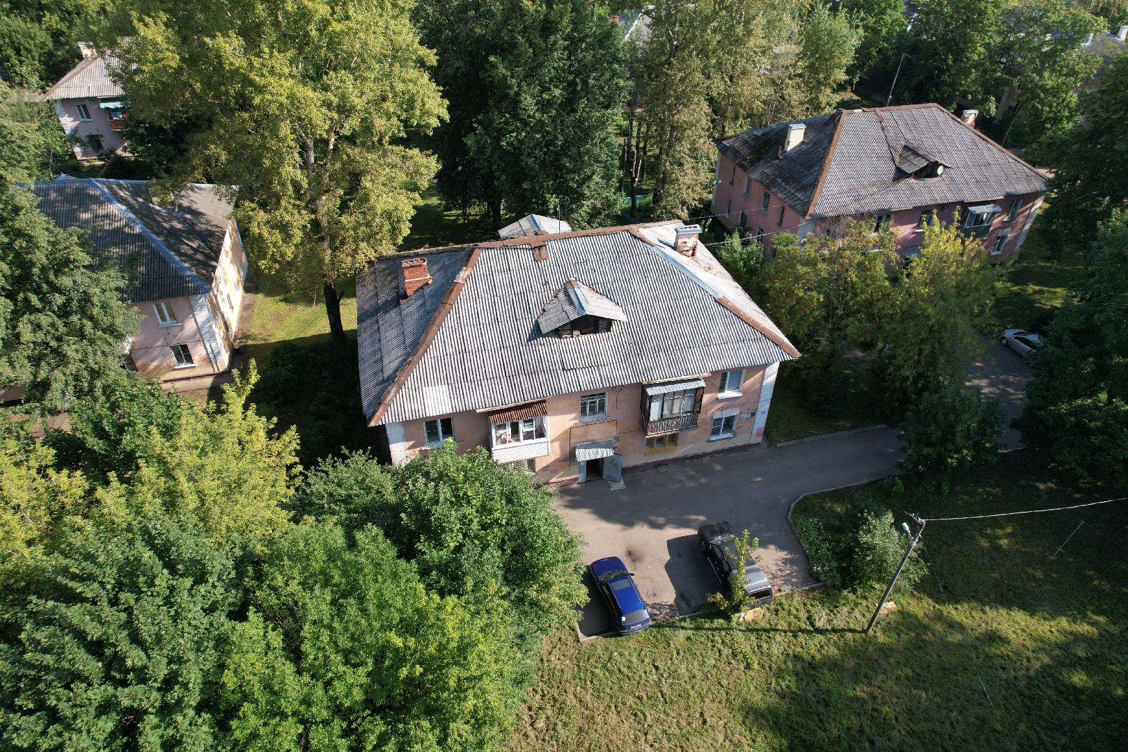 видео с коптера, климовск,