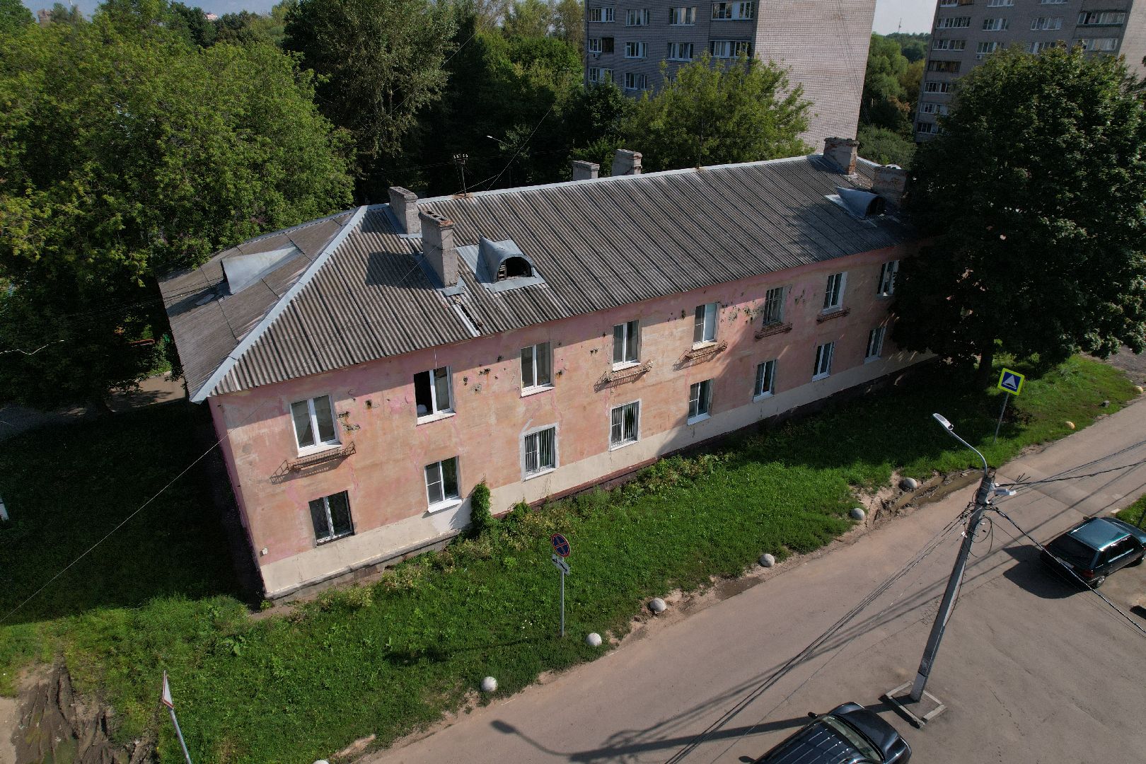 видео с коптера, климовск,