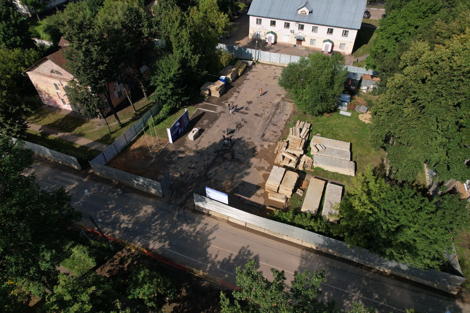 видео с коптера, климовск,