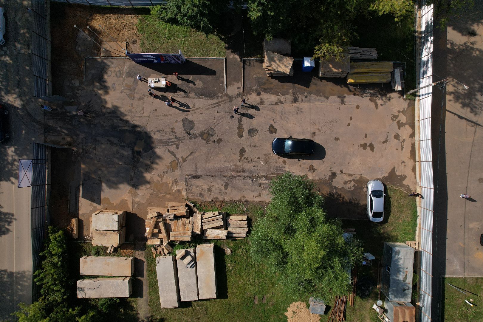 видео с коптера, климовск,