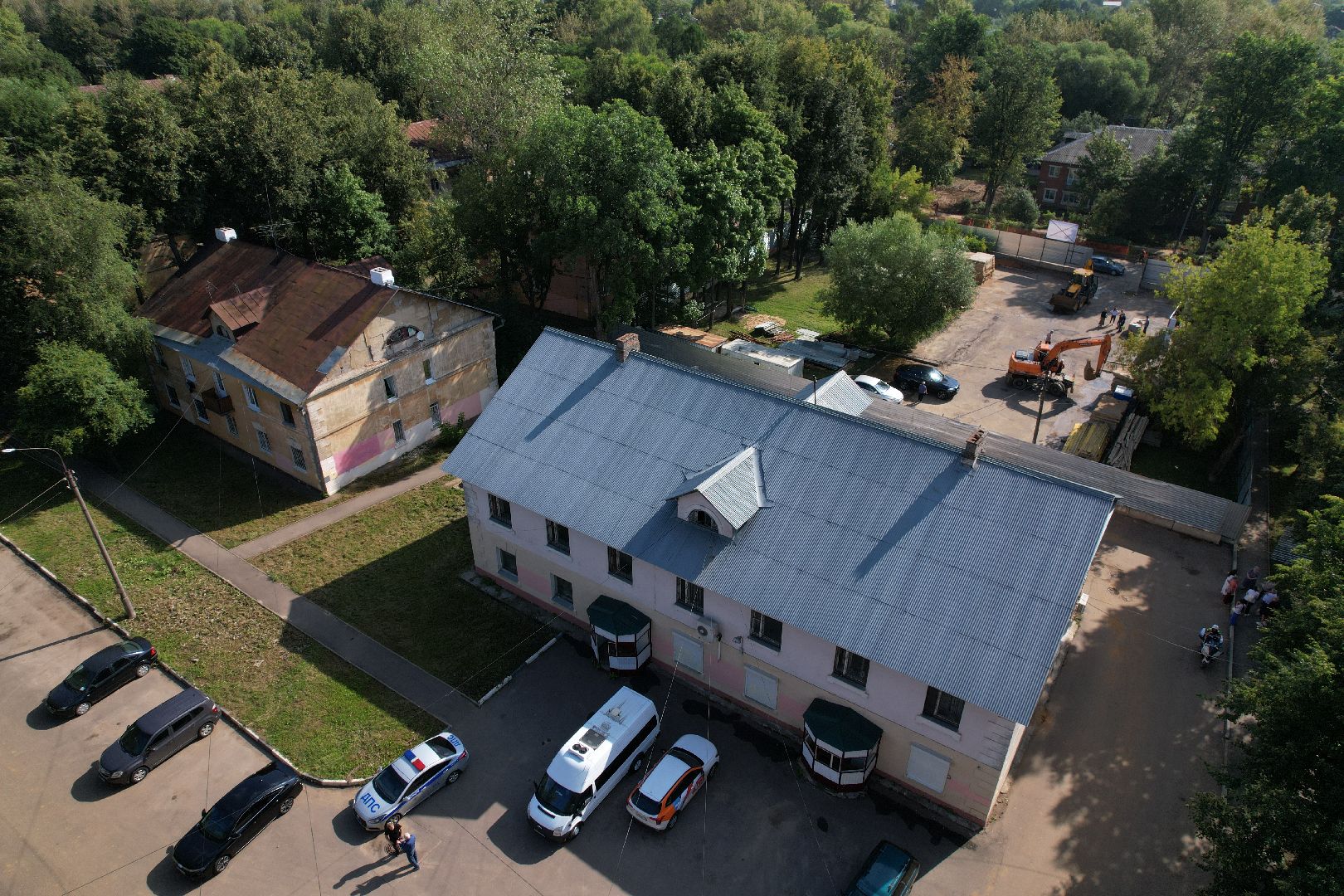 видео с коптера, климовск,