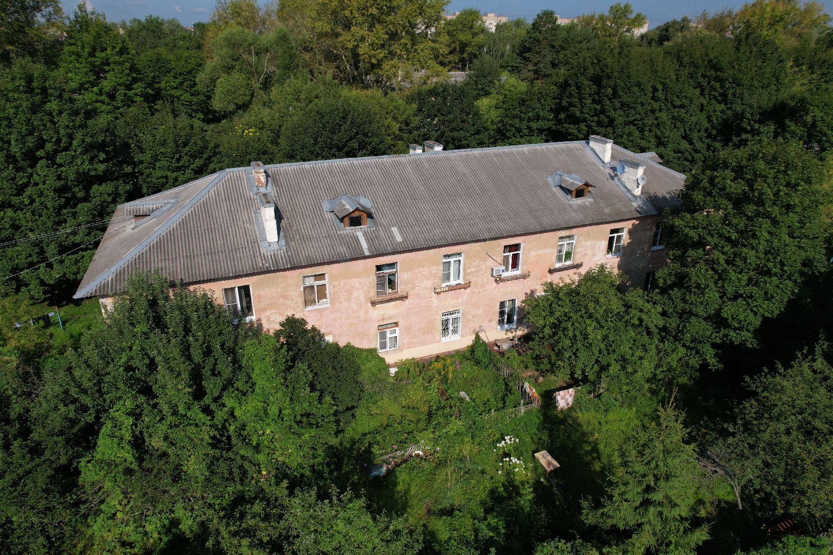 видео с коптера, климовск,