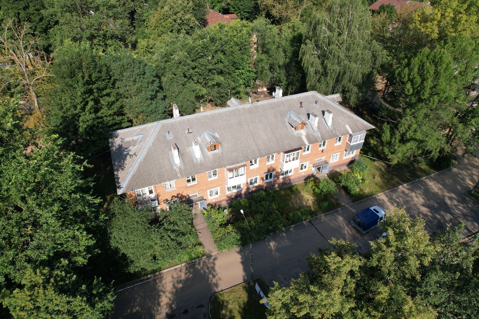 видео с коптера, климовск,