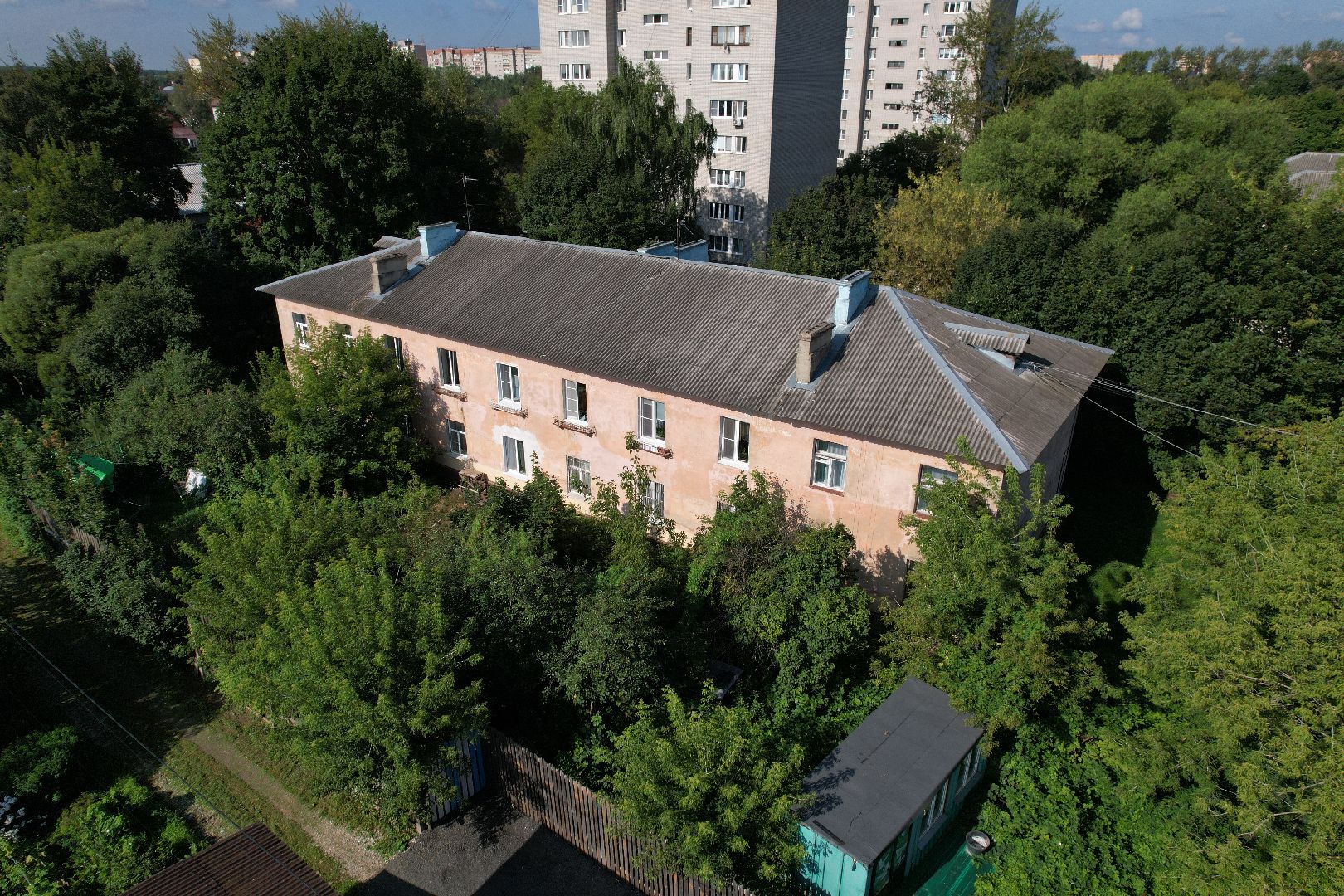 видео с коптера, климовск,