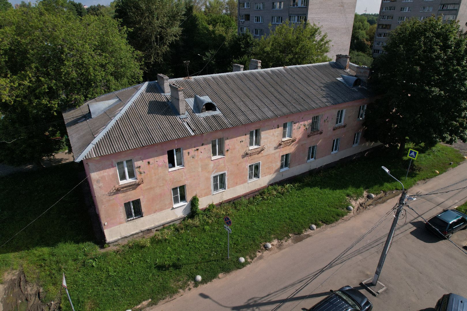 видео с коптера, климовск,