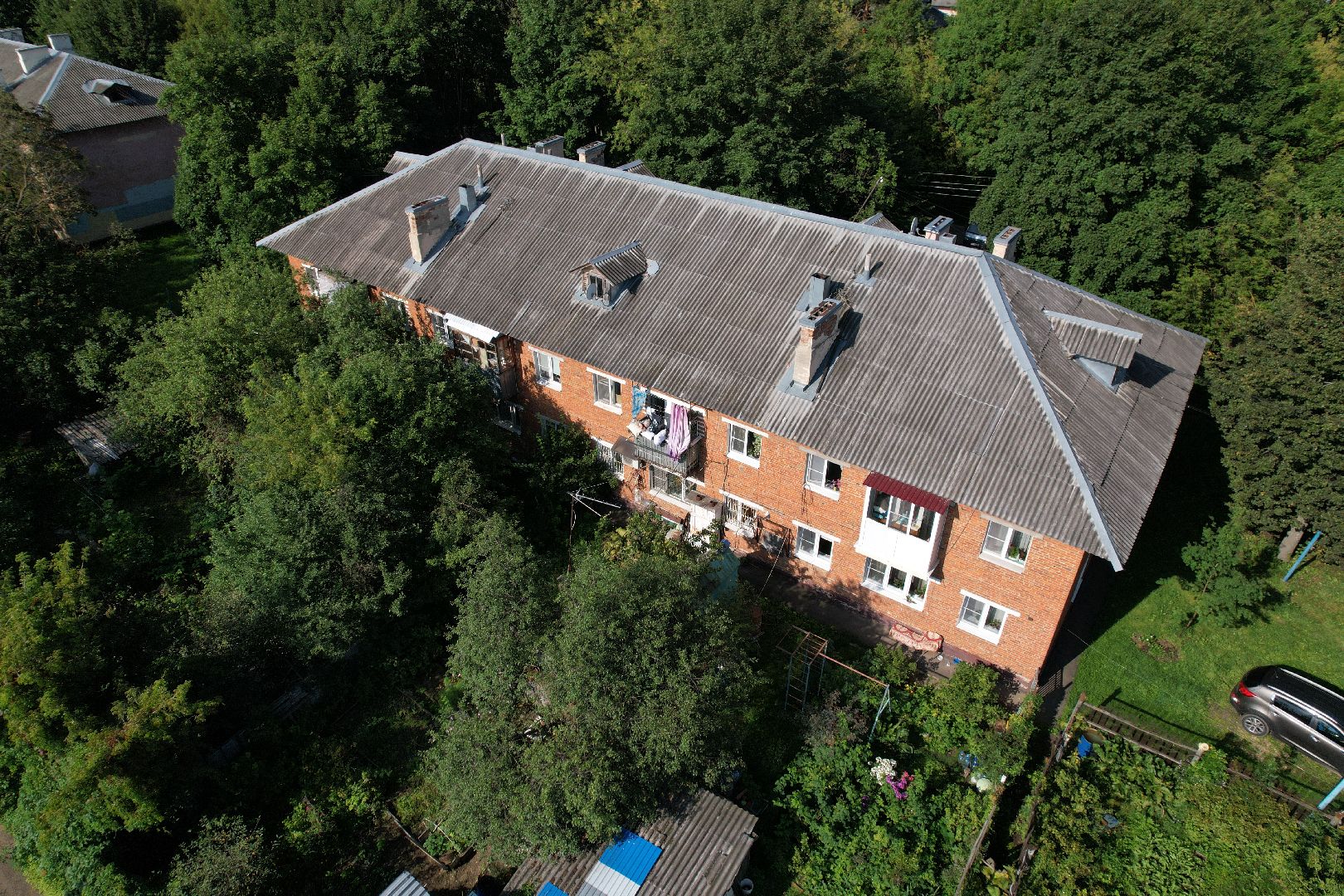 видео с коптера, климовск,