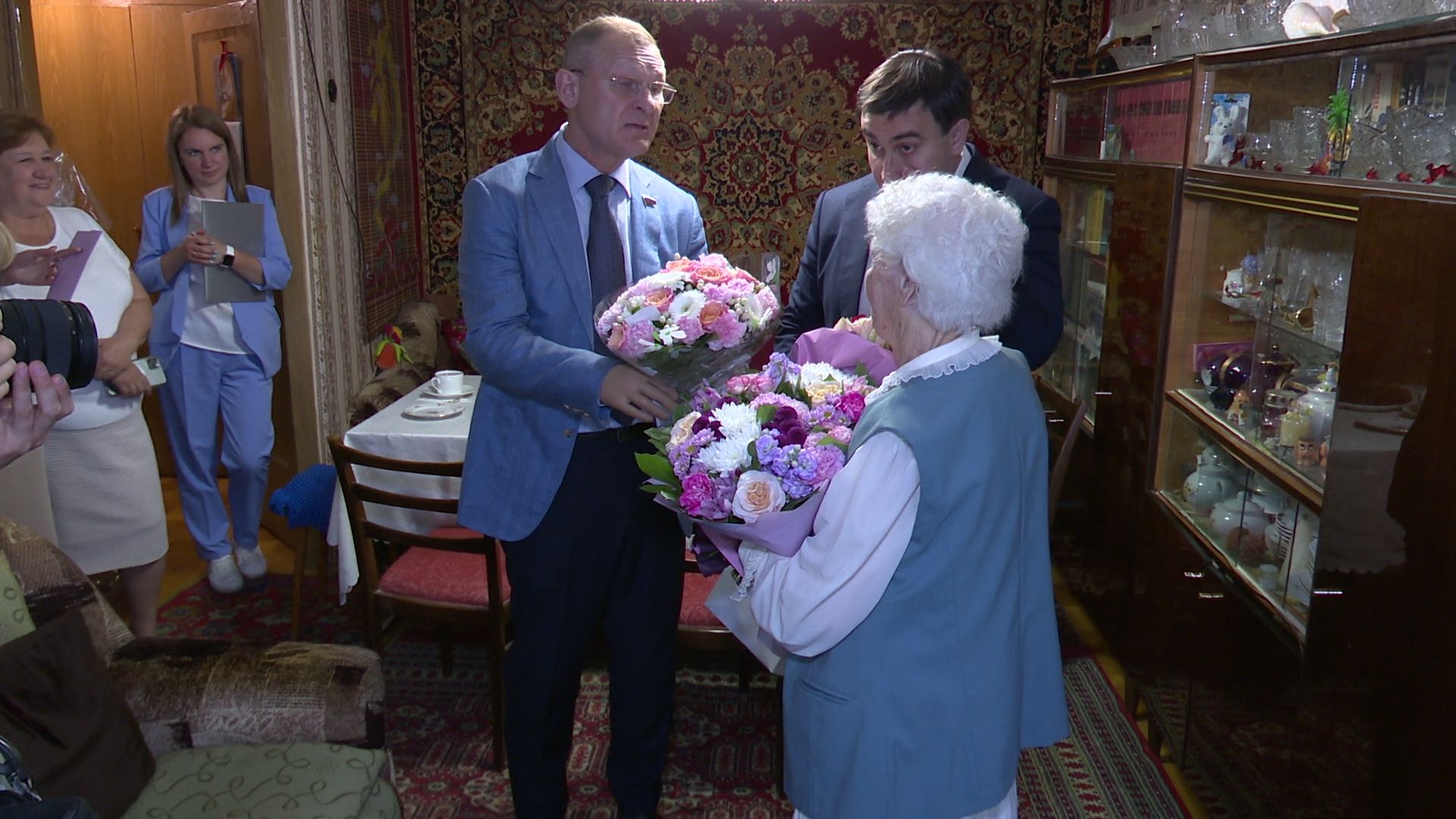 Реутов, день рождения, ветеран войны, Мария Остапенко, поздравления, 101 год, ветеран вов, ветеран,