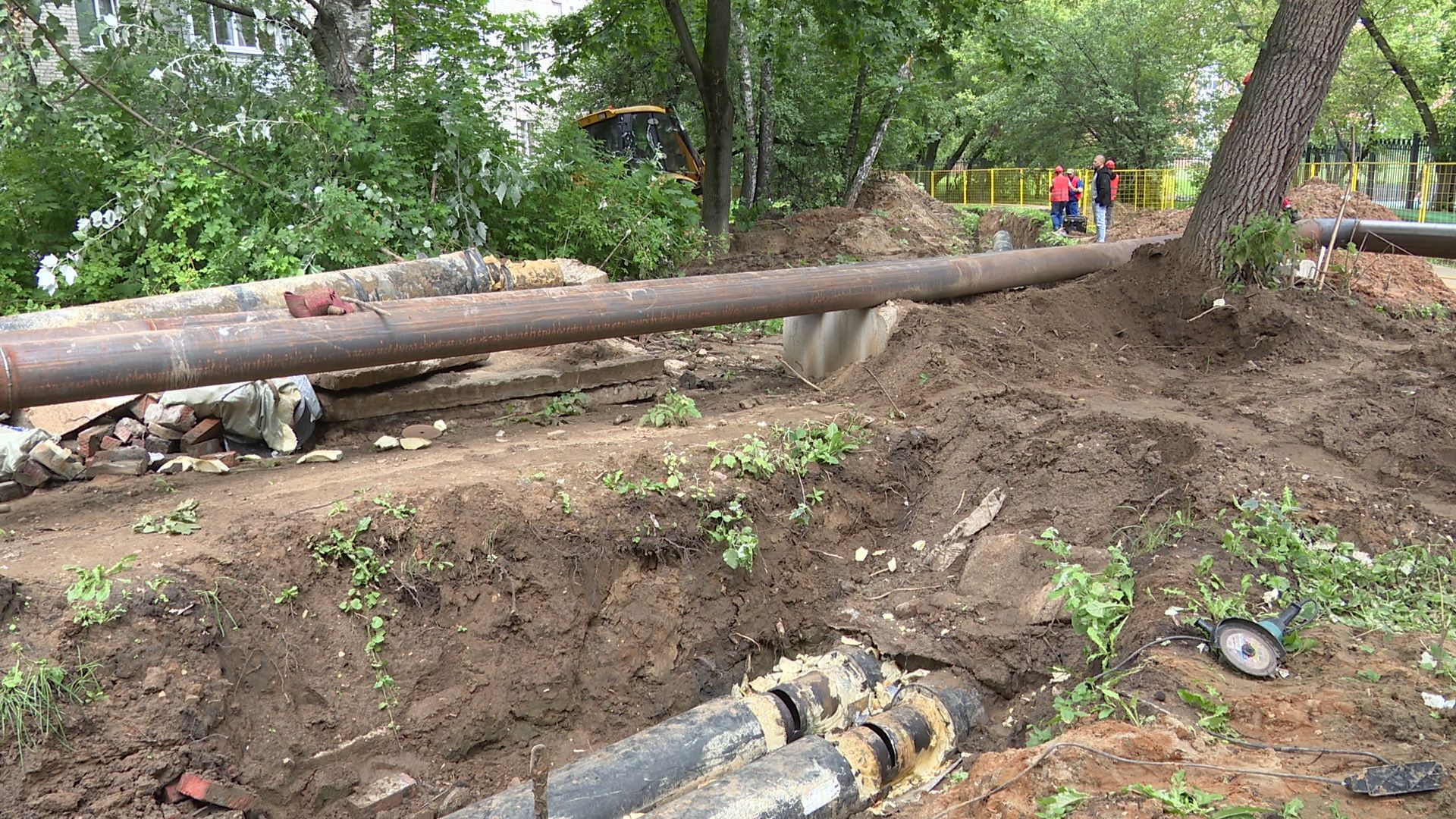 Реутов, реконструкция, теплосеть, трубы, жкх,