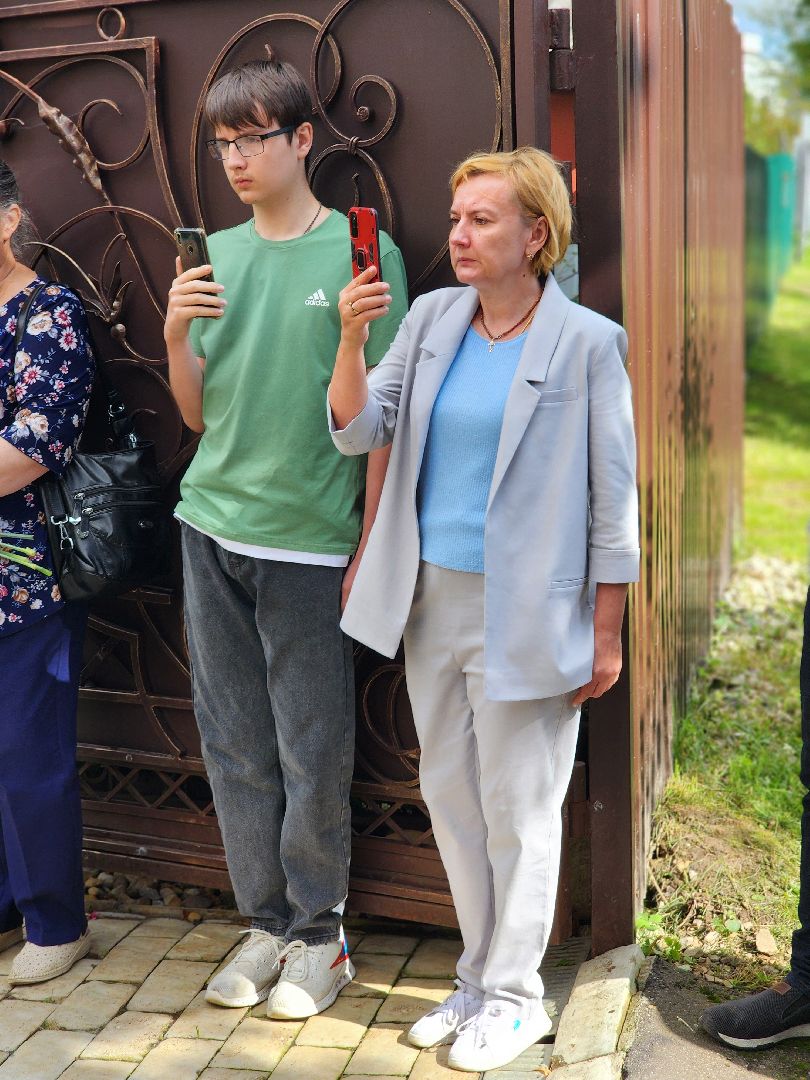 руза, рузский городской округ, тучково, Руза помнит, военнослужащий, московская область, памятная доска, открытие памятной доски,