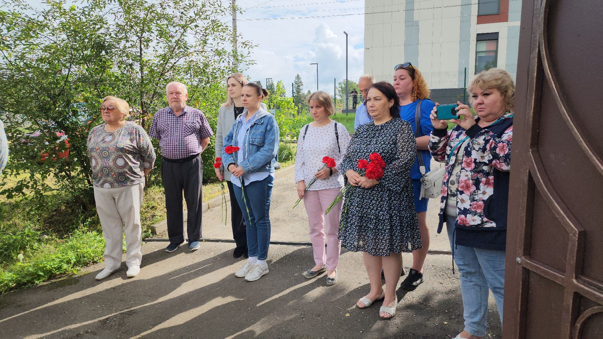 руза, рузский городской округ, тучково, Руза помнит, военнослужащий, московская область, памятная доска, открытие памятной доски,