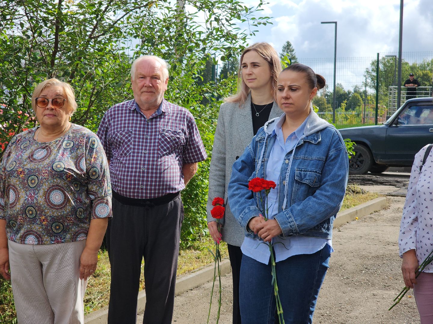 руза, рузский городской округ, тучково, Руза помнит, военнослужащий, московская область, памятная доска, открытие памятной доски,