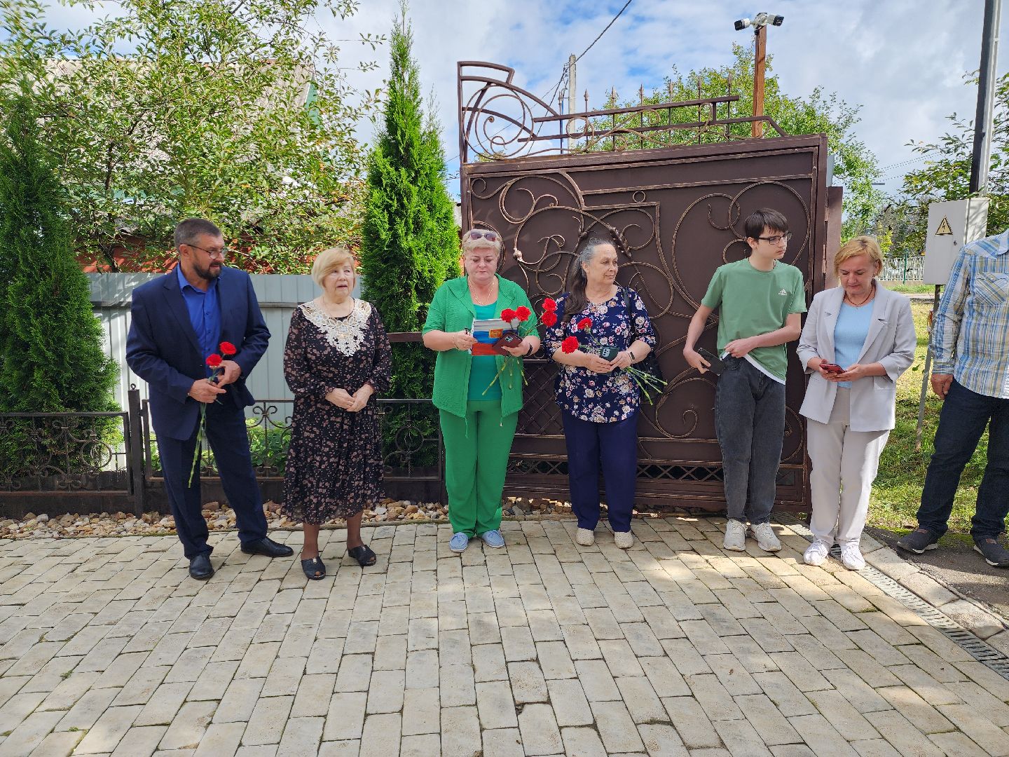 руза, рузский городской округ, тучково, Руза помнит, военнослужащий, московская область, памятная доска, открытие памятной доски,