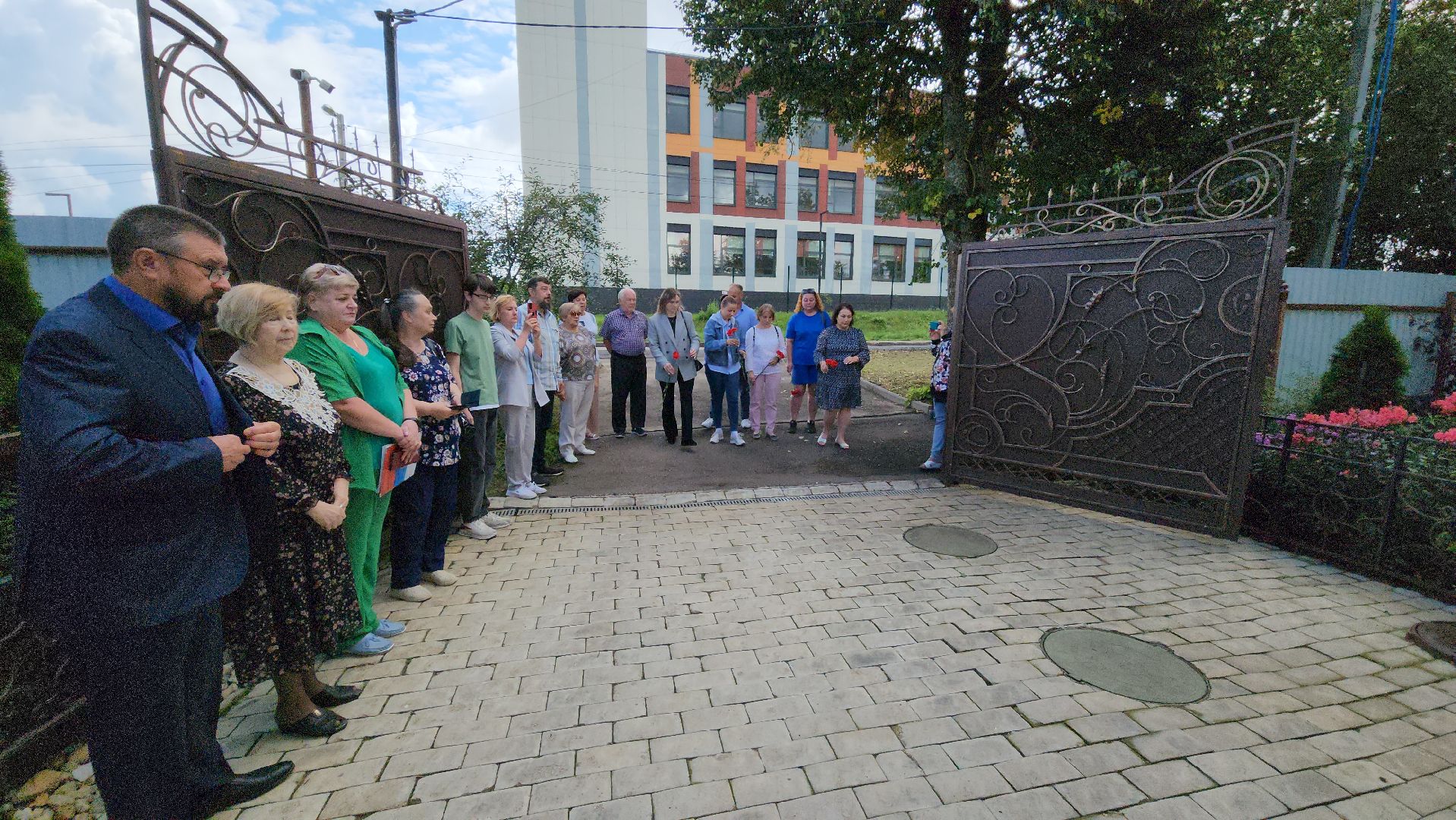 руза, рузский городской округ, тучково, Руза помнит, военнослужащий, московская область, памятная доска, открытие памятной доски,