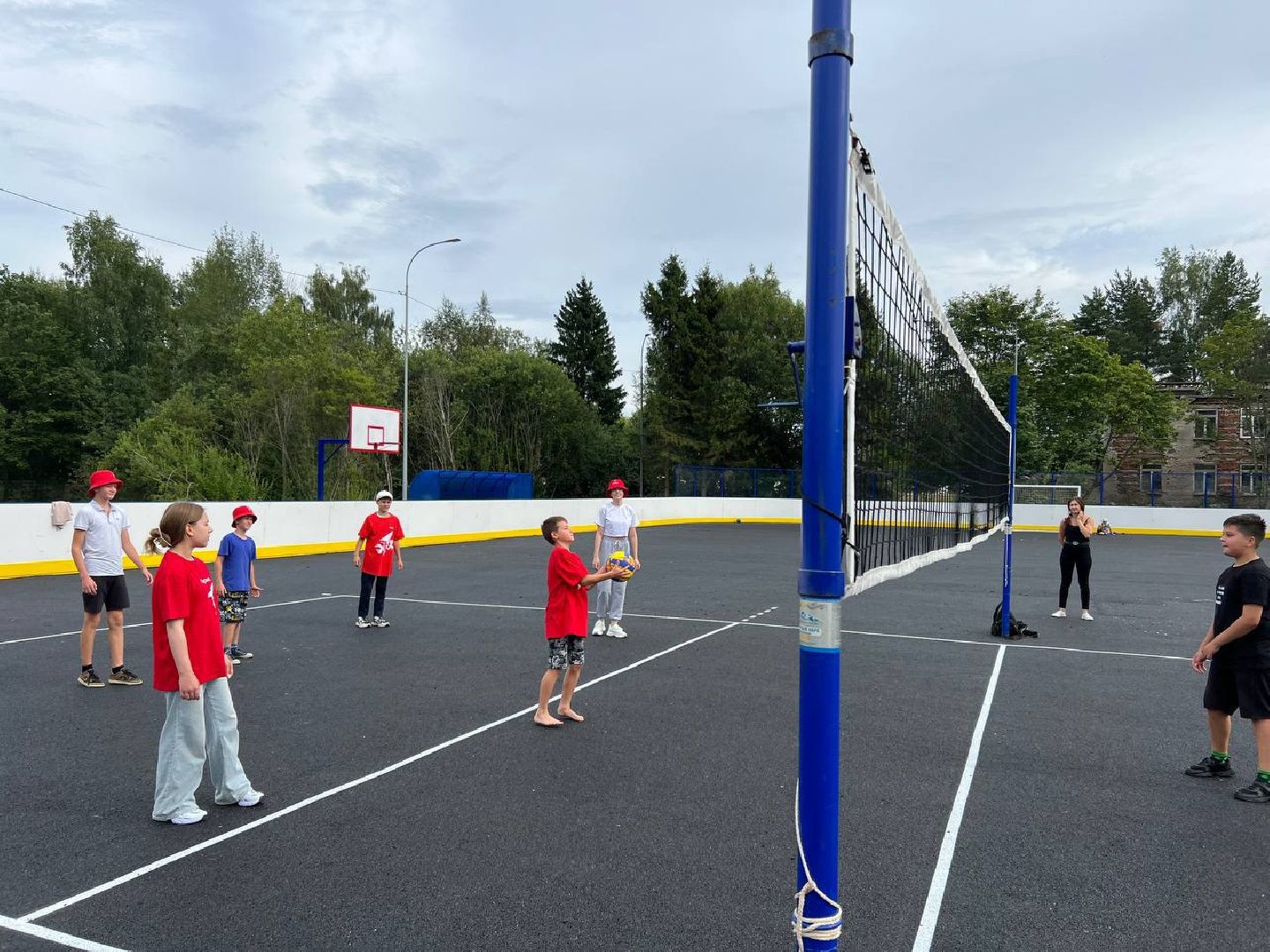 пионербол, дети, дружба, городской округ восход,