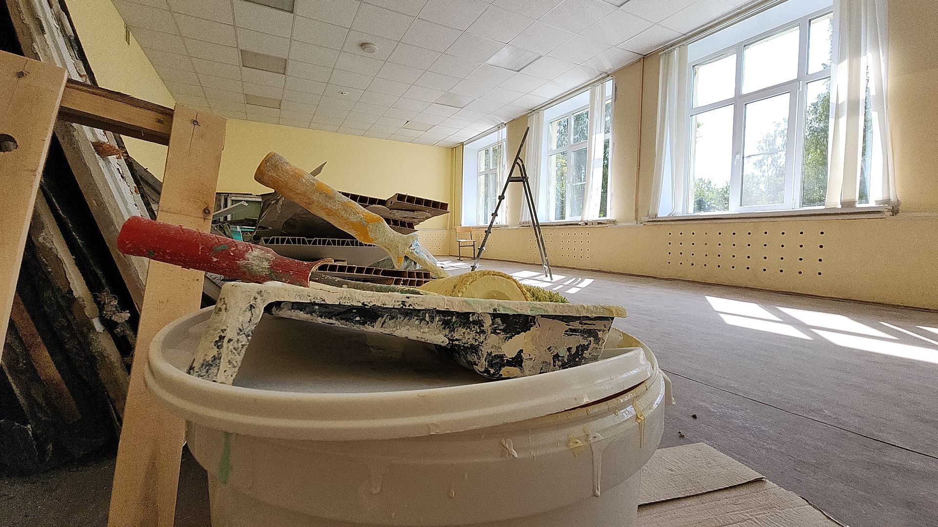 образование, ремонт, косметический ремонт, лицей 14, электросталь, новый учебный год, новый учебный год 2024,