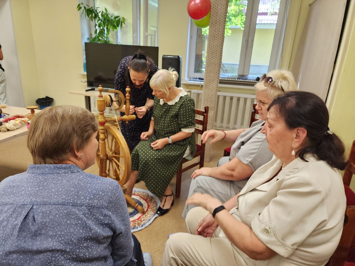 красноармейск, городской округ пушкинский, прялка, активное долголетие,