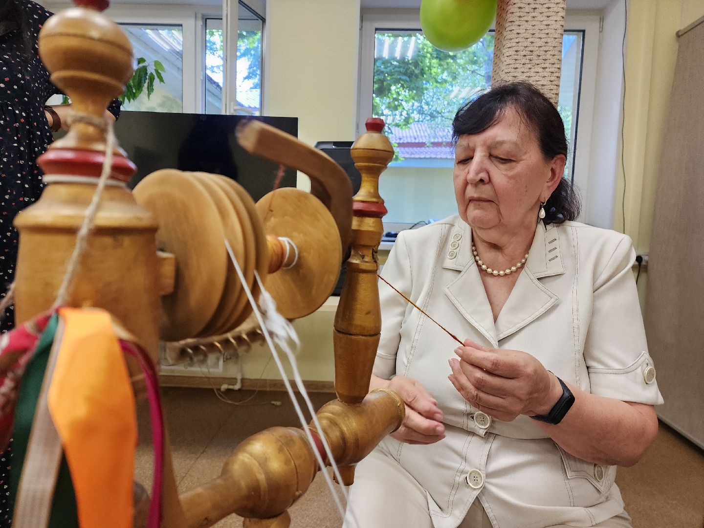 красноармейск, городской округ пушкинский, прялка, активное долголетие,