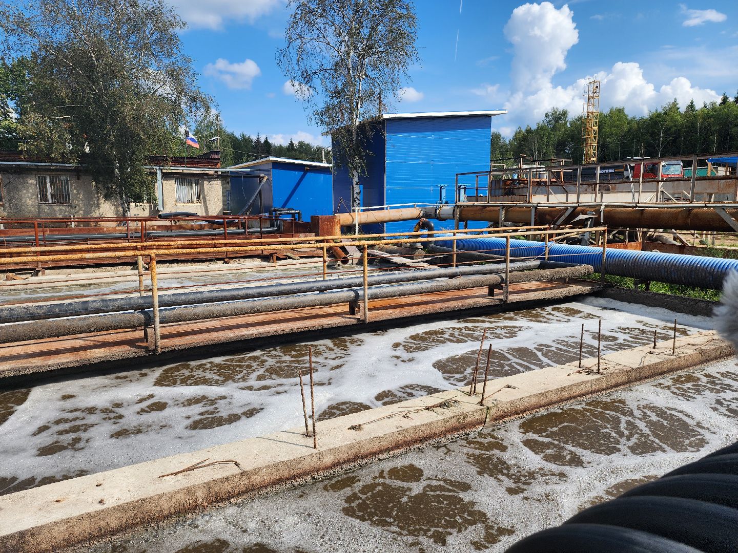очистные сооружения, очистка водоема, мытищи, экология,