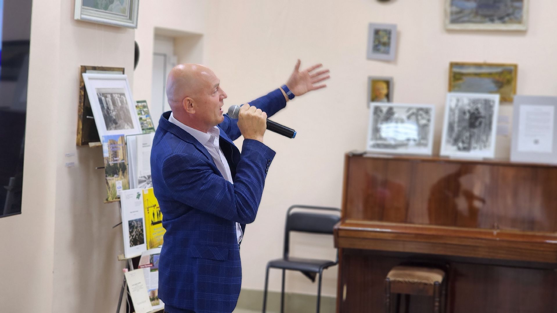 день строителя, протвино, библиотека, строители города, праздник,