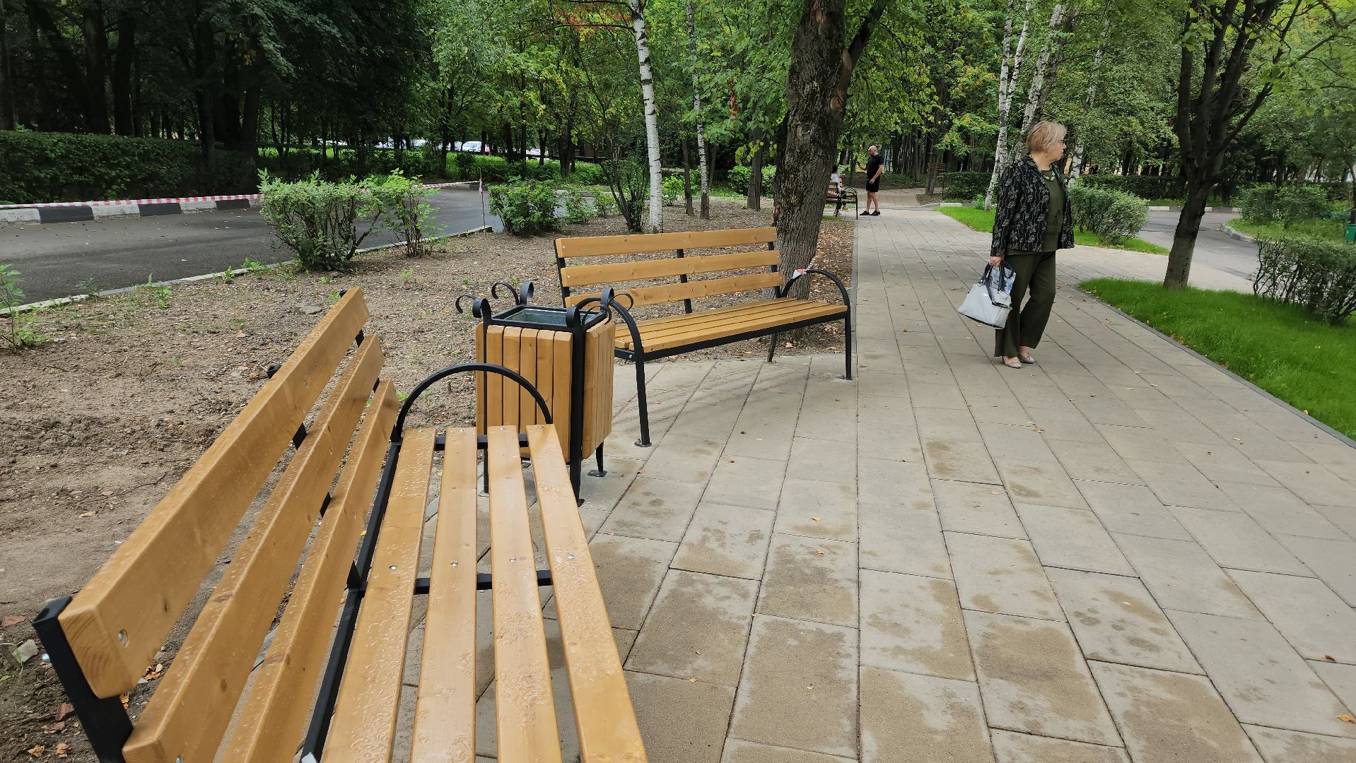 Урны для мусора, Сквер, Больница, Лобня, поликлиника,