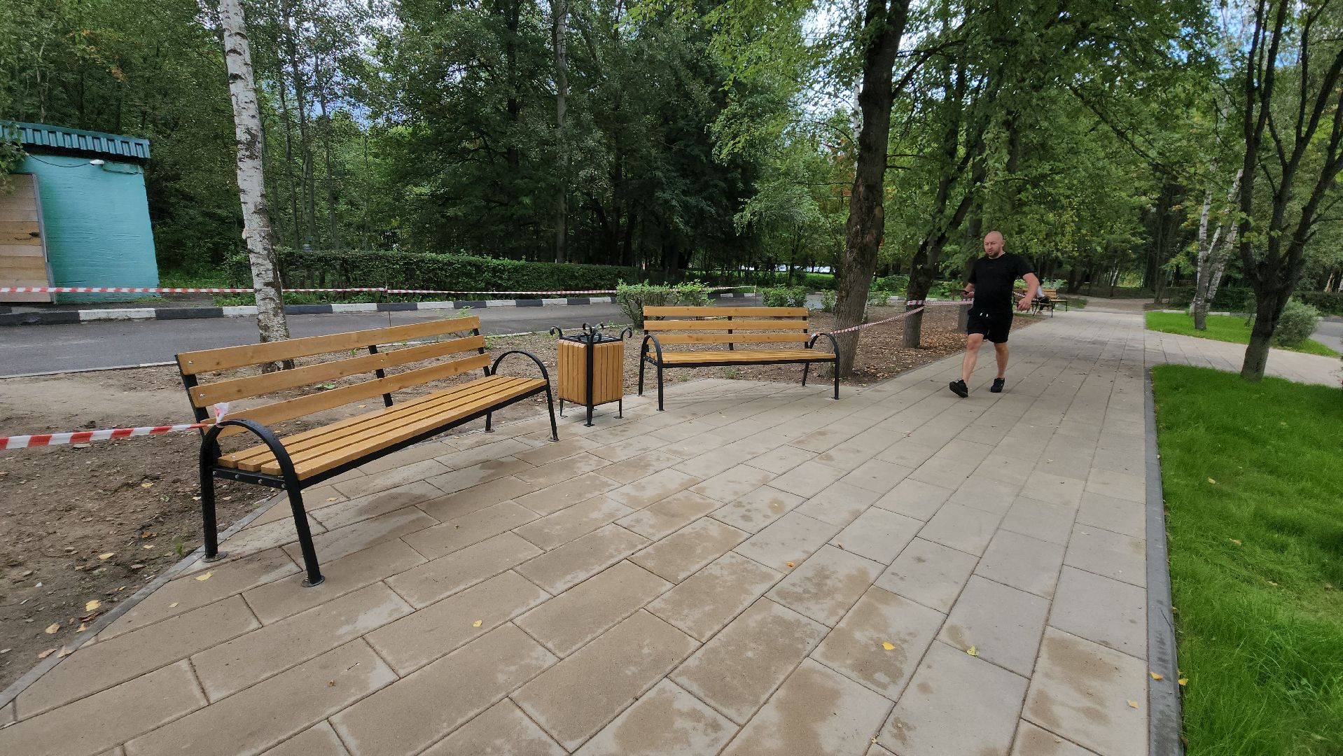 Урны для мусора, Сквер, Больница, Лобня, поликлиника,