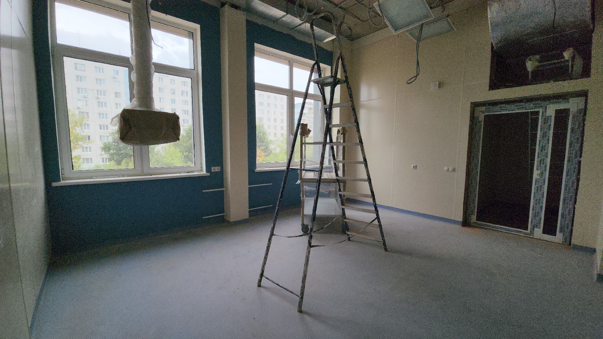 Поликлиника, строительство, Лобня,