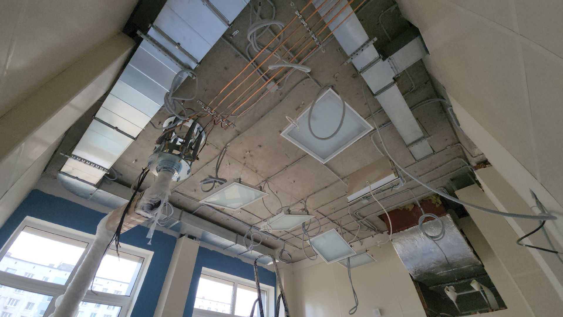 Поликлиника, строительство, Лобня,