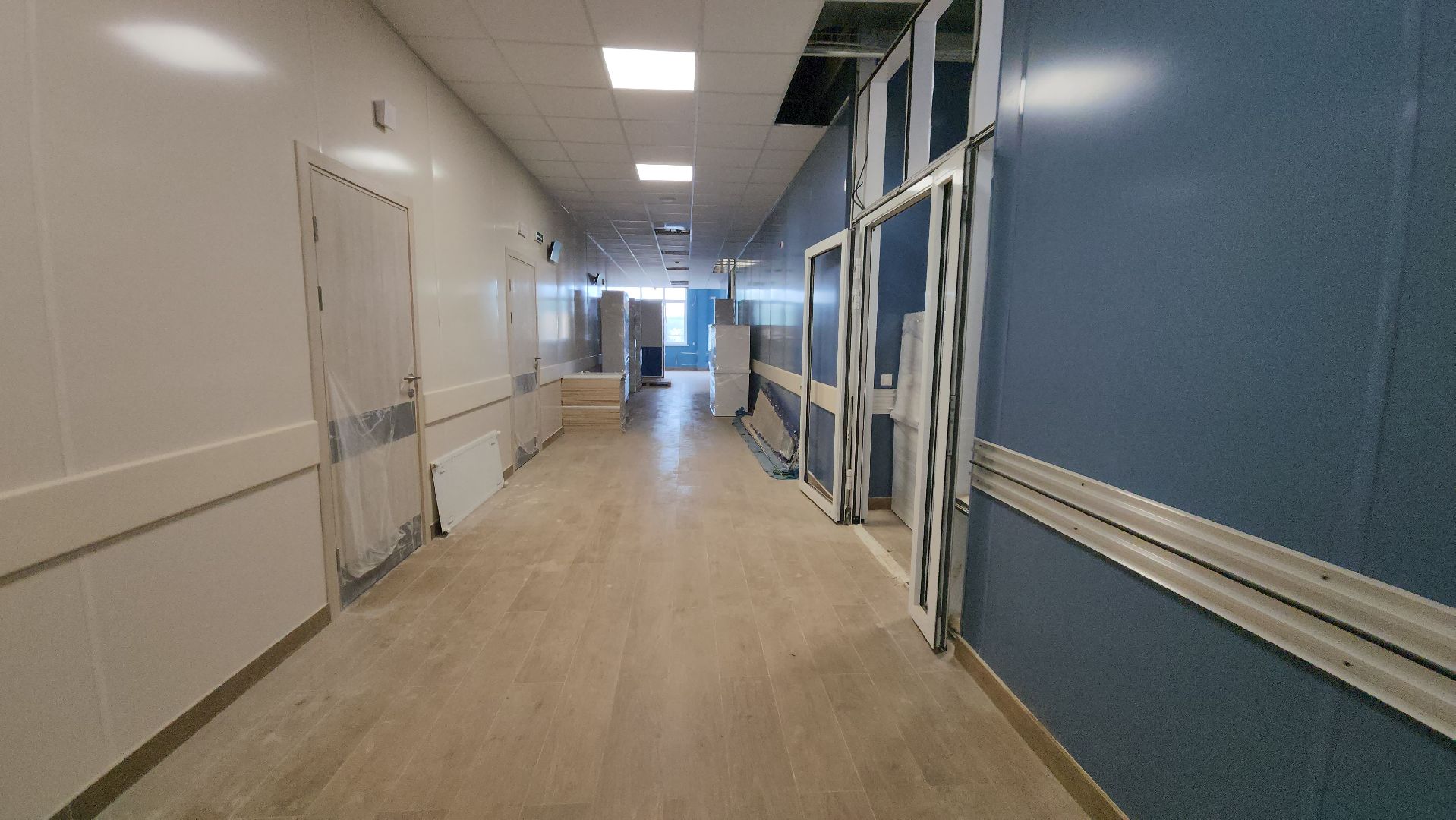 Поликлиника, строительство, Лобня,