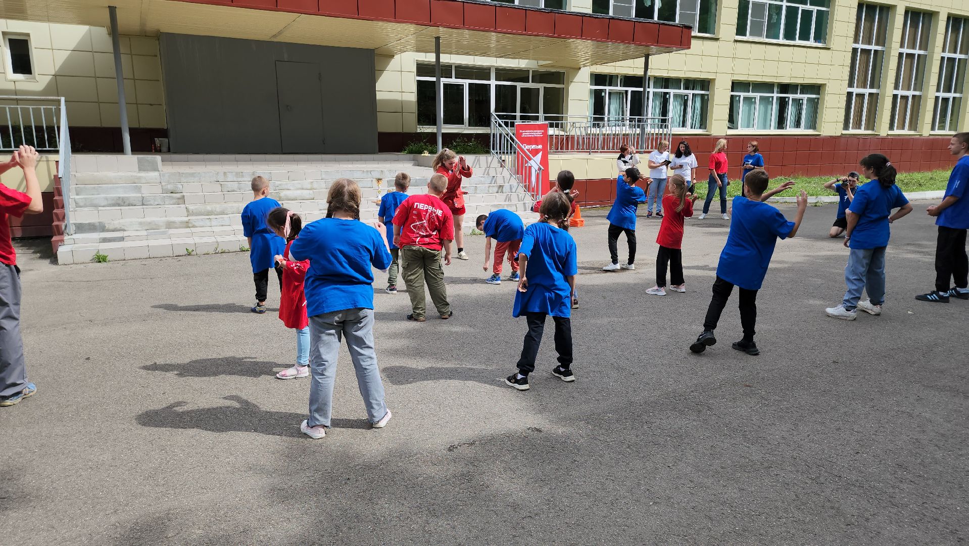 кашира, день физкультурника, тренировка с чемпионом, движение первых, спорт,