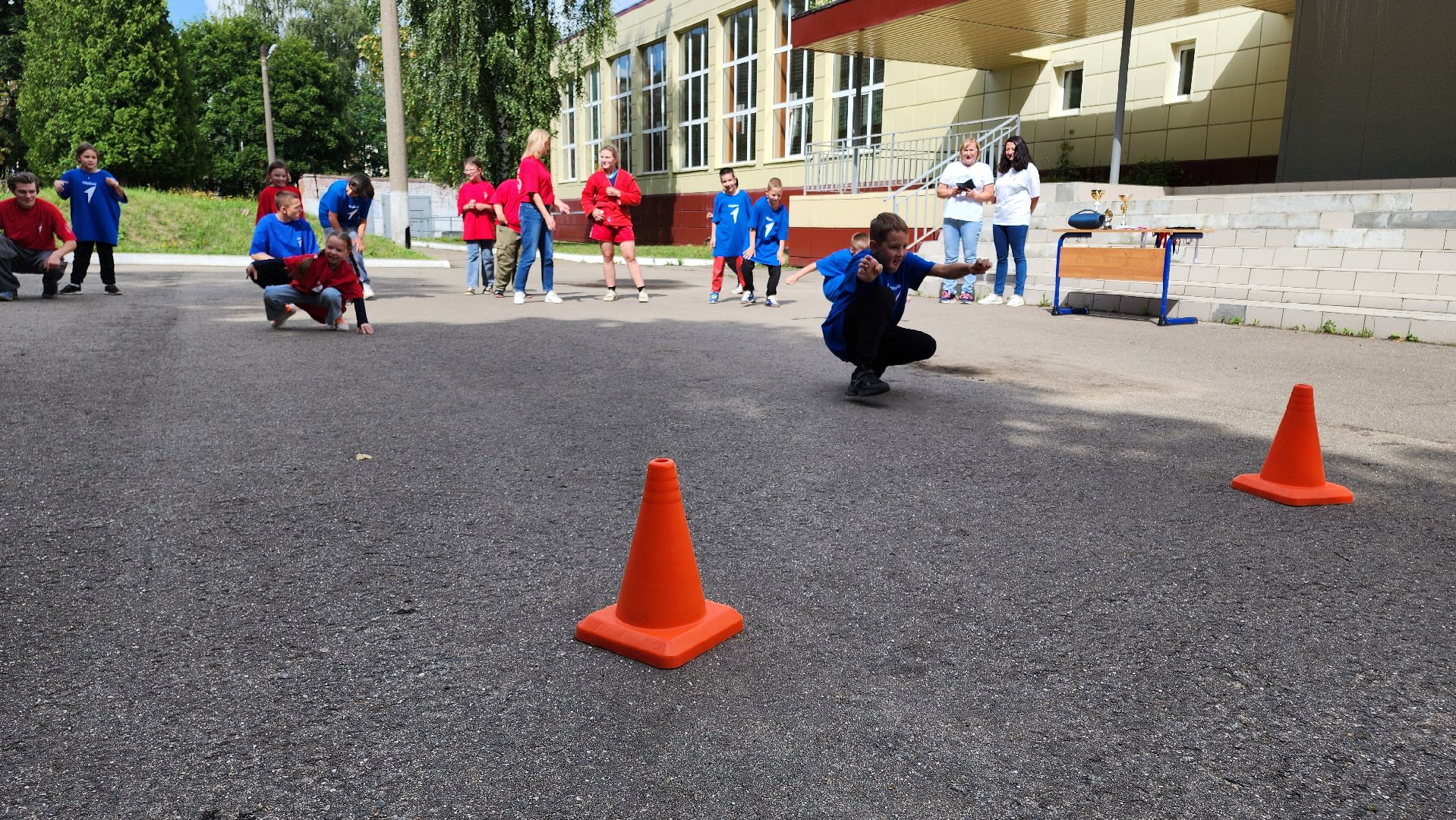 кашира, день физкультурника, тренировка с чемпионом, движение первых, спорт,