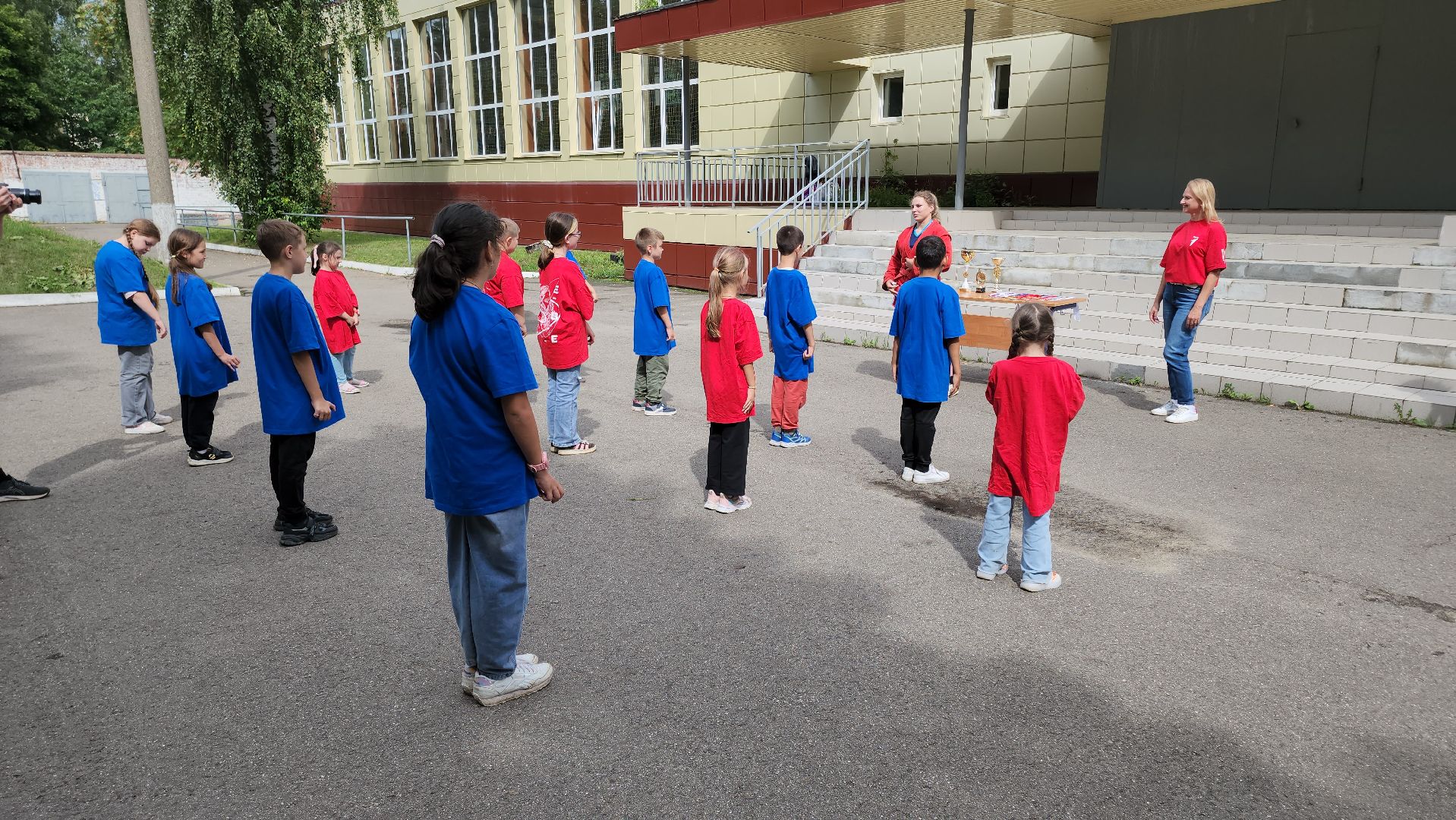 кашира, день физкультурника, тренировка с чемпионом, движение первых, спорт,