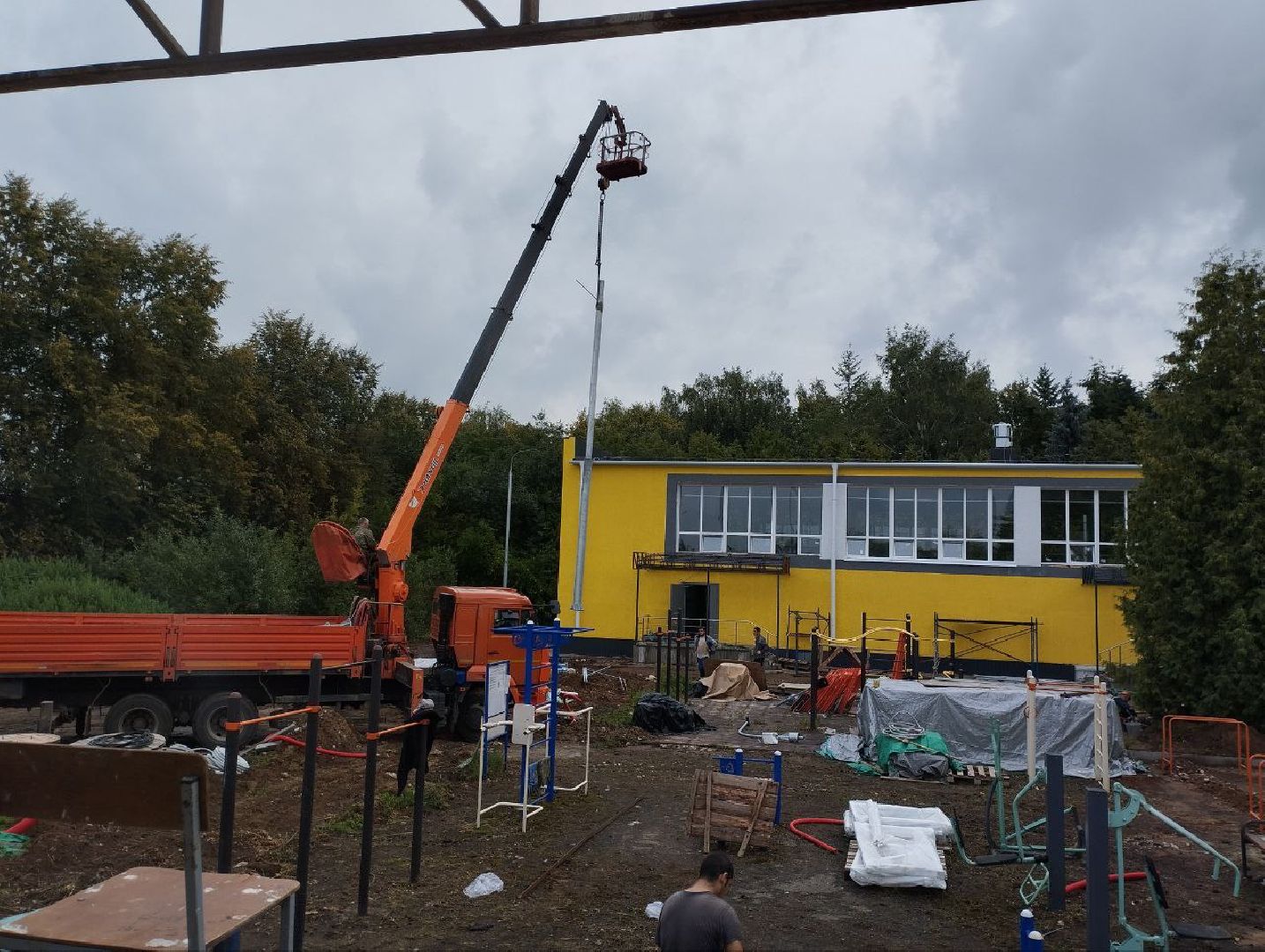 ремонт Краснопутьской школы,Домодедово, Минобразования Московской области,