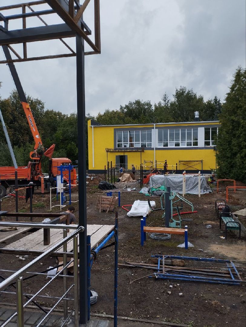 ремонт Краснопутьской школы,Домодедово, Минобразования Московской области,