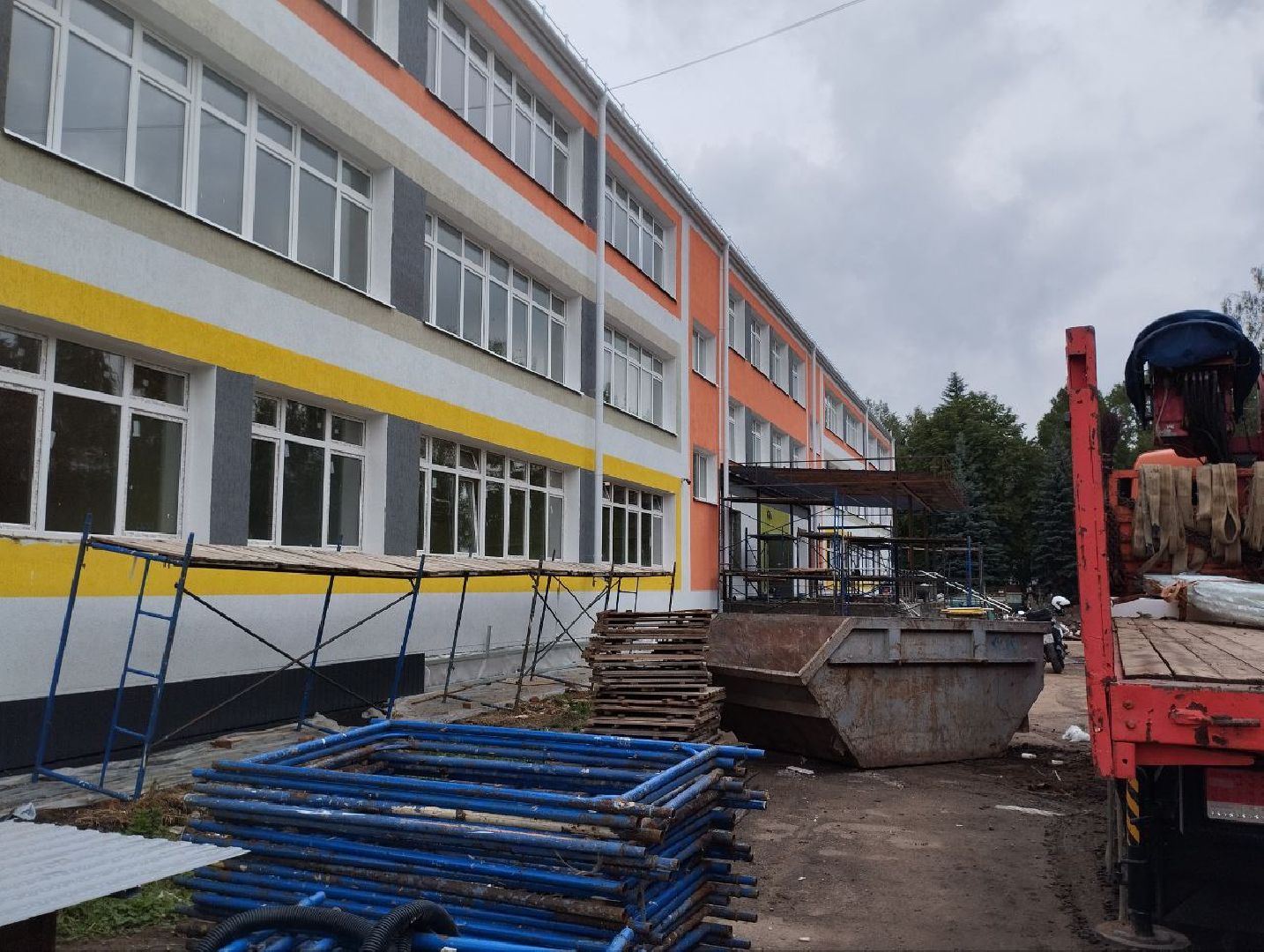 ремонт Краснопутьской школы,Домодедово, Минобразования Московской области,