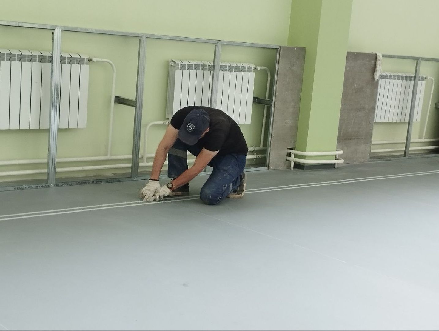 ремонт Краснопутьской школы,Домодедово, Минобразования Московской области,