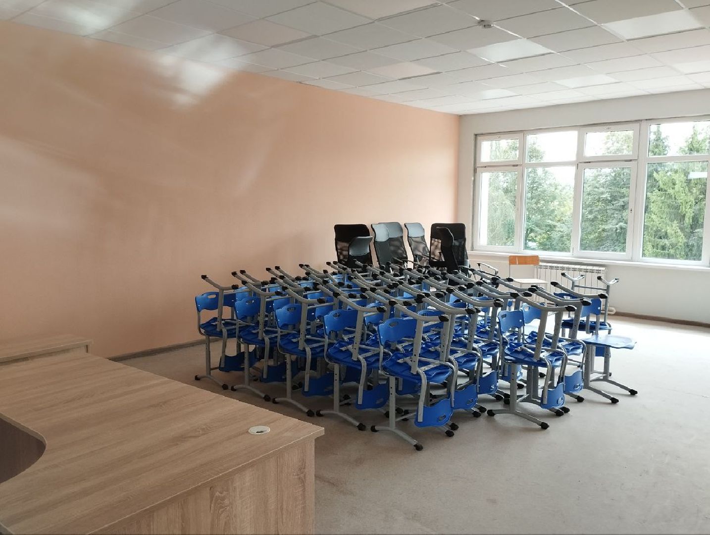 ремонт Краснопутьской школы,Домодедово, Минобразования Московской области,