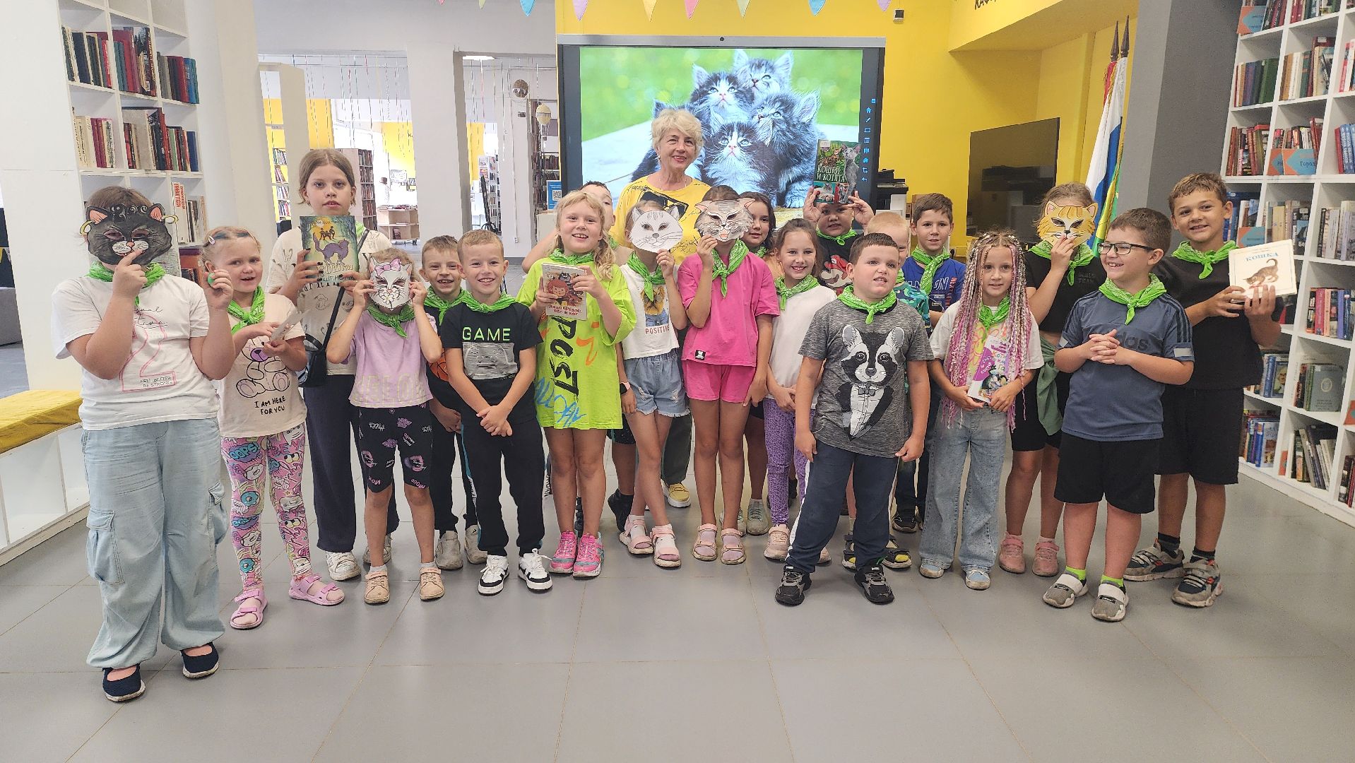 шатура, культурная шатура, день кошек, библиотекарь,