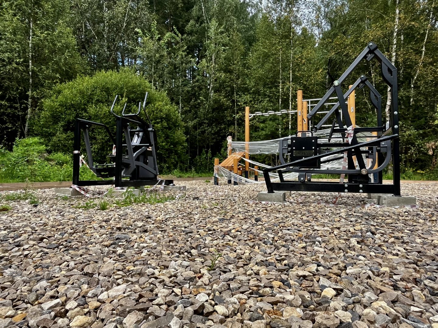 наро-фоминский городской округ, апрелевка, лесопарк дубки, благоустройство 2024, парки в лесу,