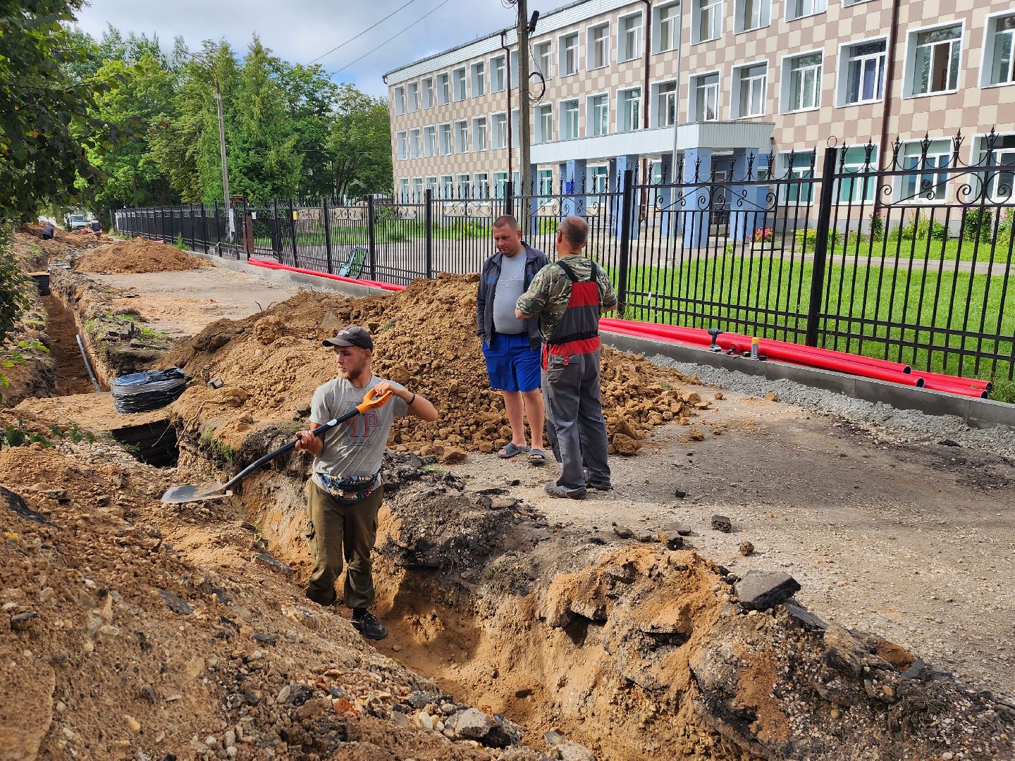 волоколамск, благоустройство, школьная, формирование комфортной городской среды,