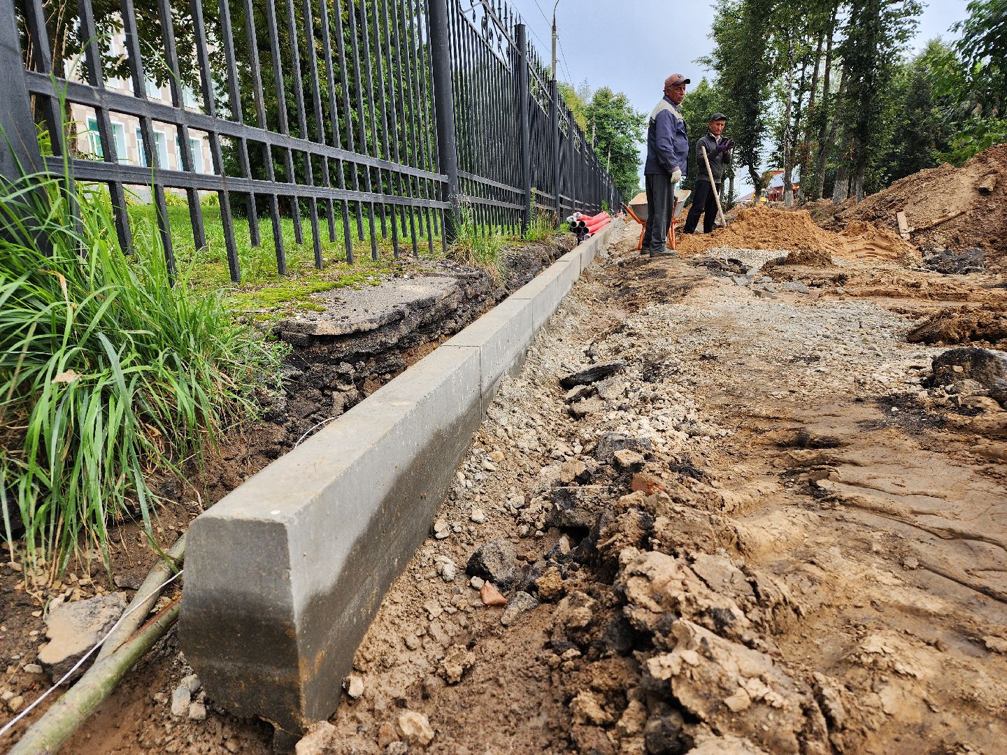 волоколамск, благоустройство, школьная, формирование комфортной городской среды,