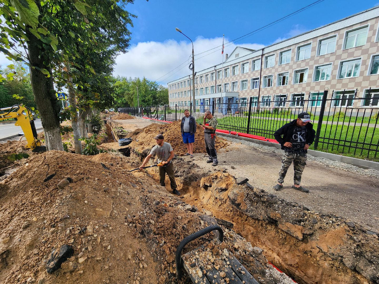 волоколамск, благоустройство, школьная, формирование комфортной городской среды,